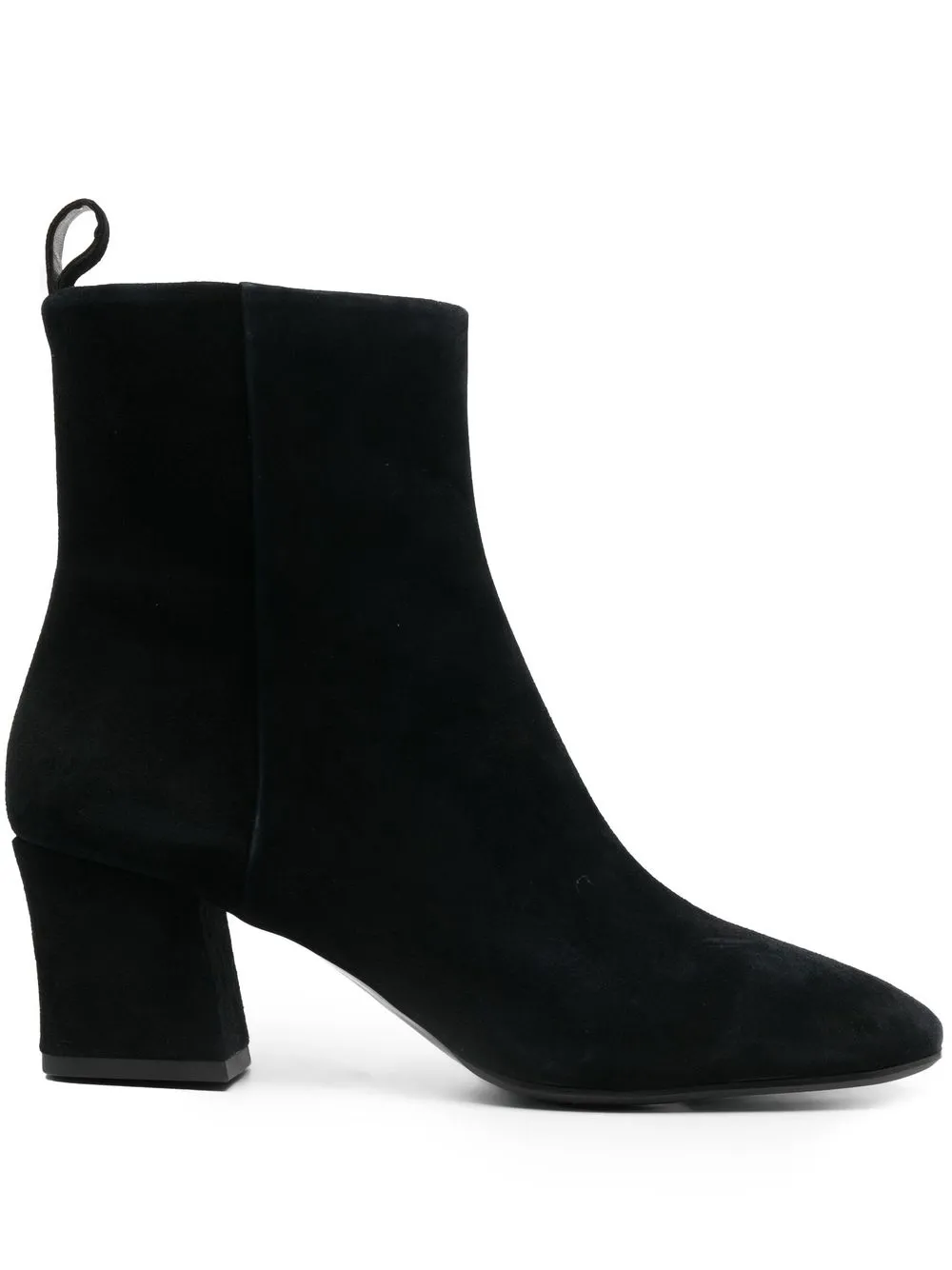 Dune Wide Fit Olyvea Block Heeled Ankle Boots, Grey Suede | atelier ...