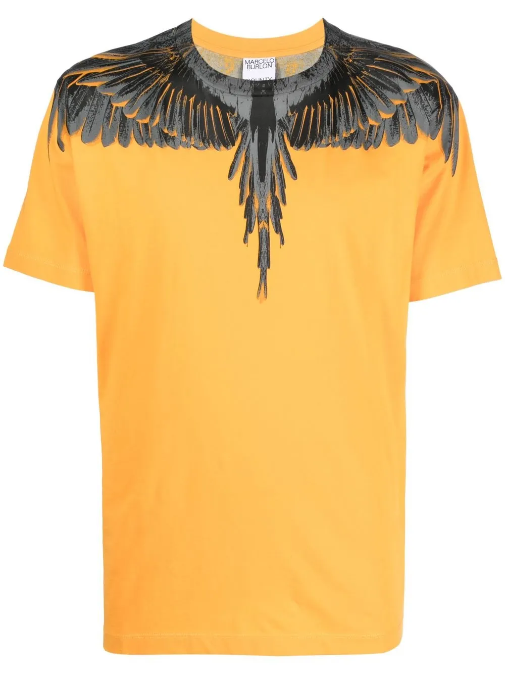 

Marcelo Burlon County of Milan playera Icon Wings - Amarillo