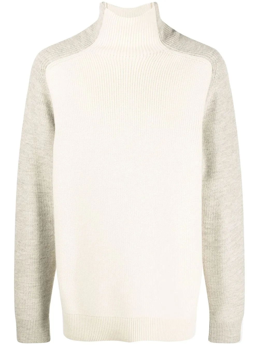 

OAMC high neck ribbed jumper - White