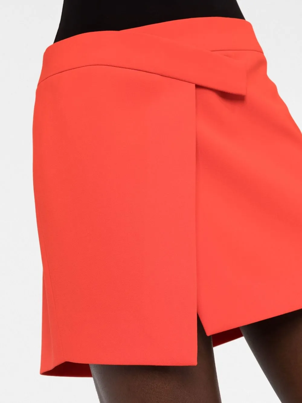 Attico Cloe Skirt In Red