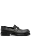 Martine Rose round-toe slip-on loafers - Black