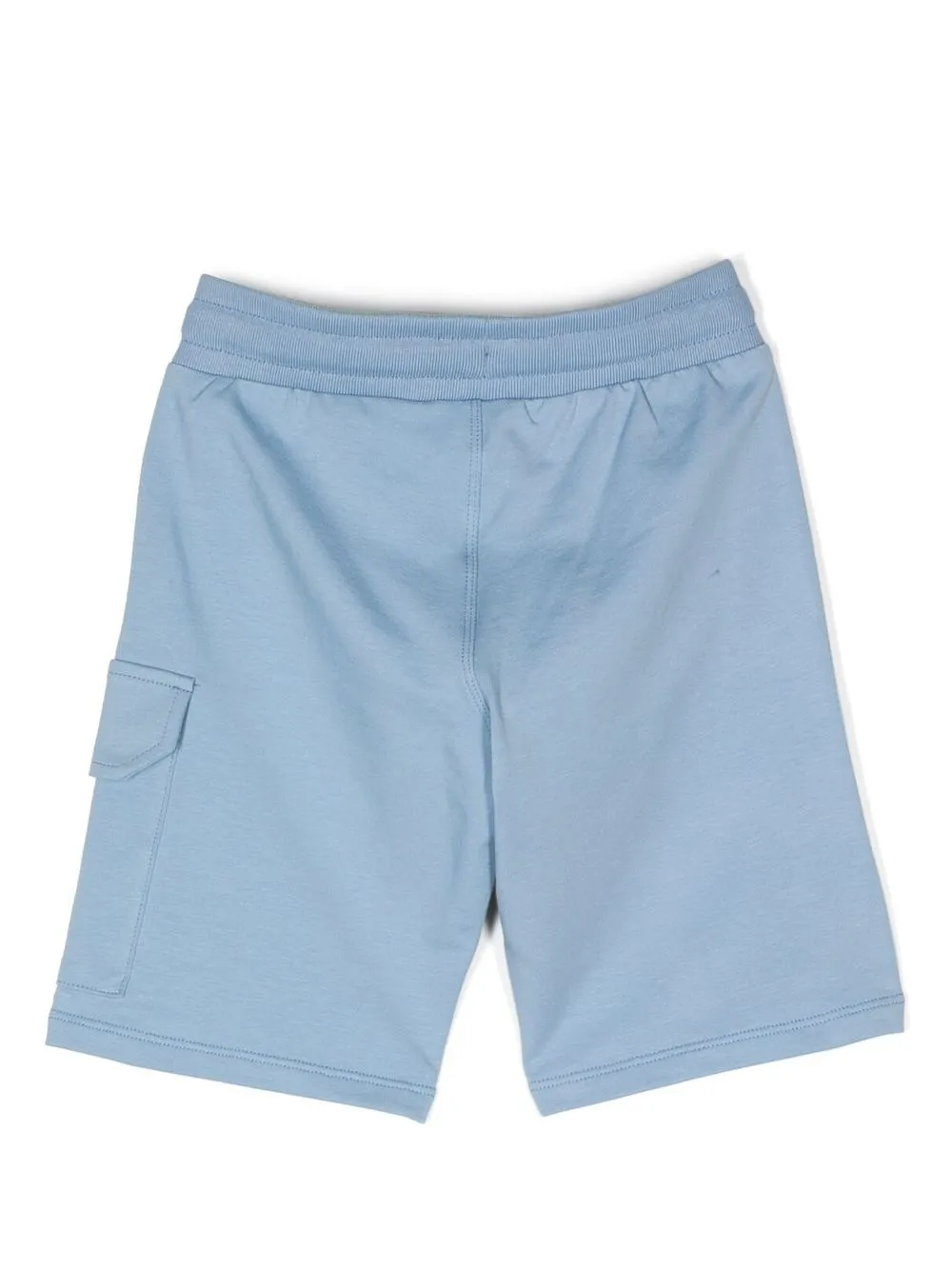 Aigner Kids Trainingsshorts met cargo zak - Blauw
