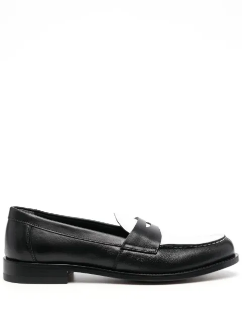 Scarosso two-tone loafers