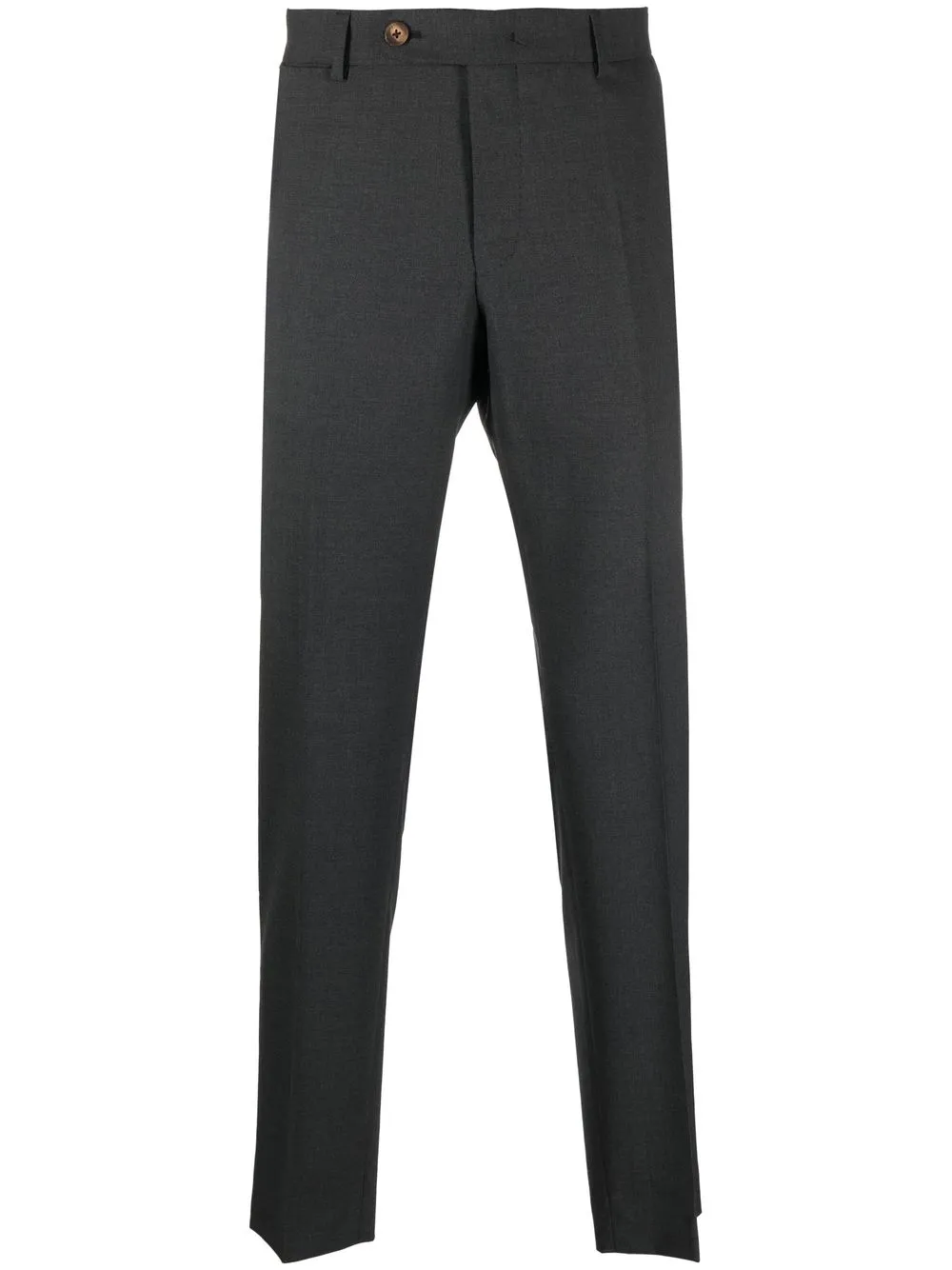 

Windsor slim-cut pleated trousers - Grey