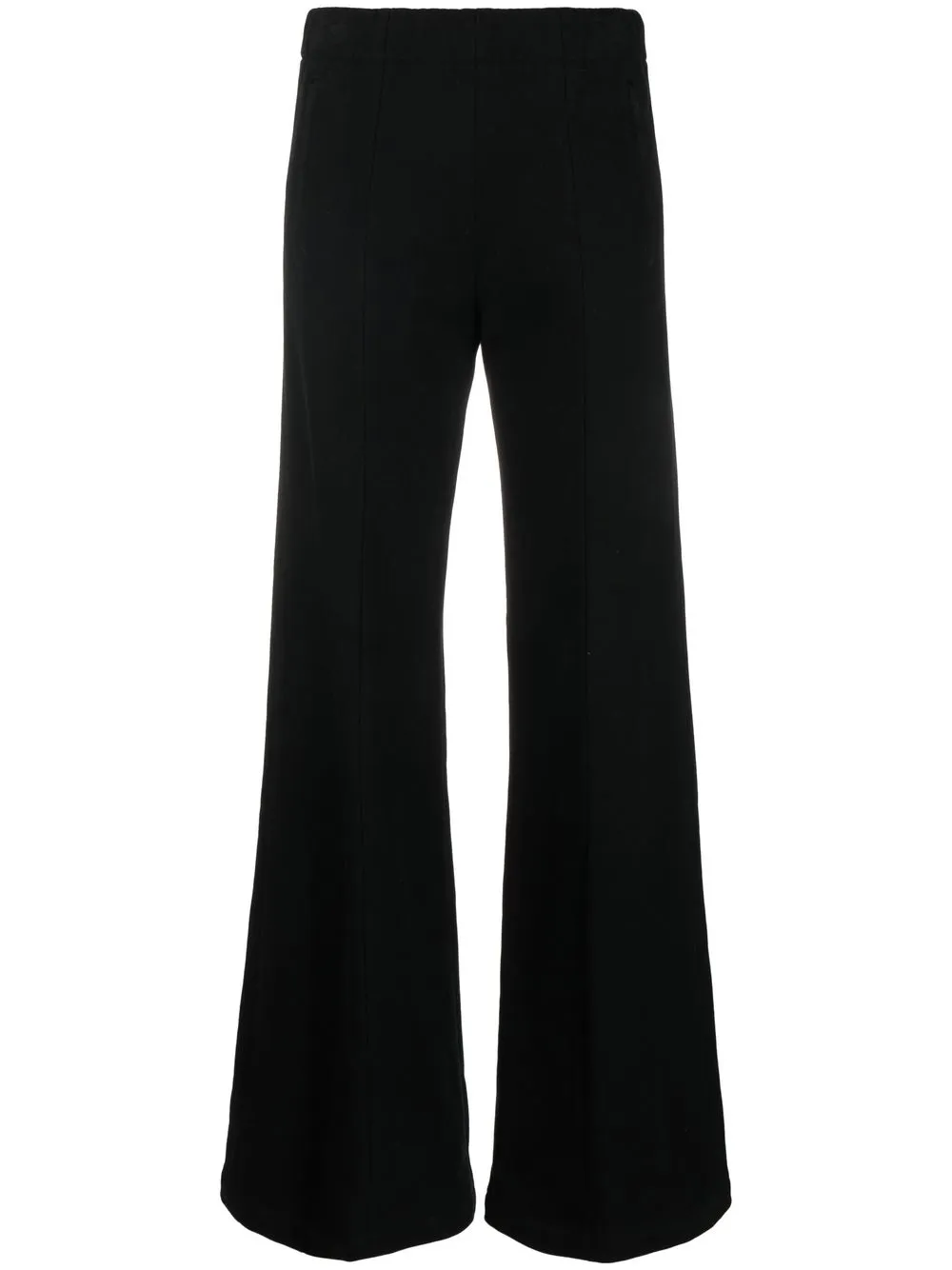 

AMIRI pantalones acampanados con tiro alto - Negro