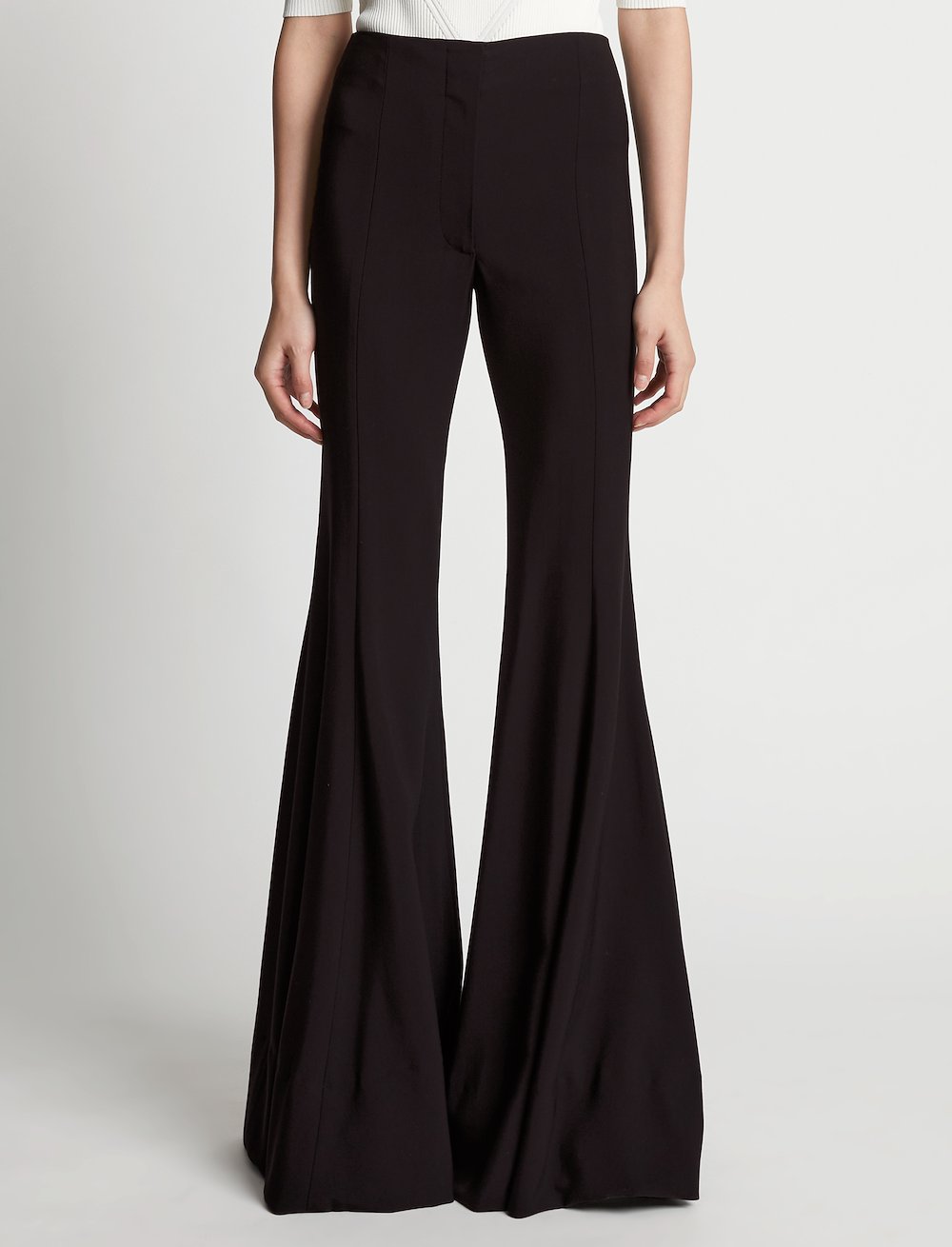Viscose Suiting Flared Pants