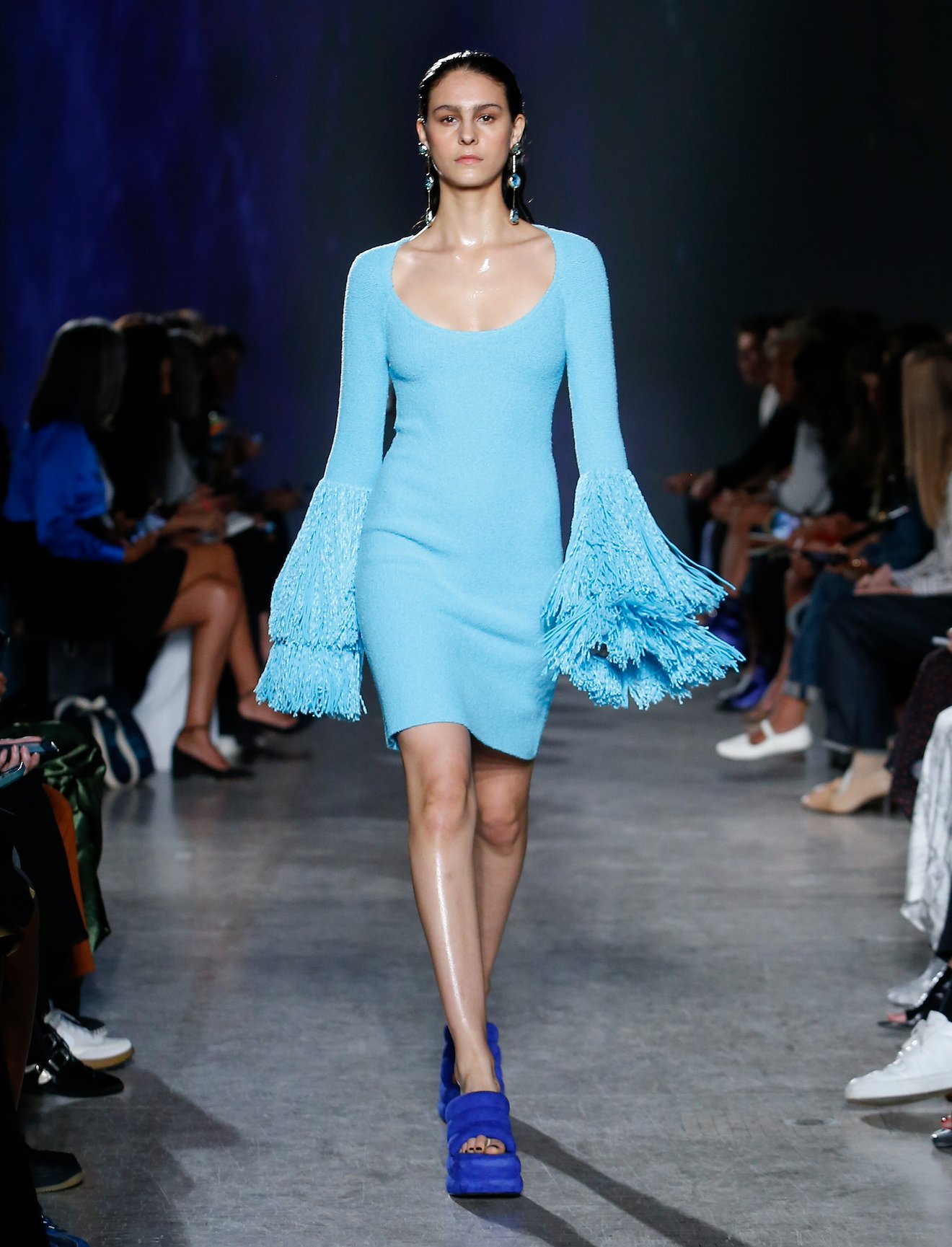 Fringe Boucle Dress #4