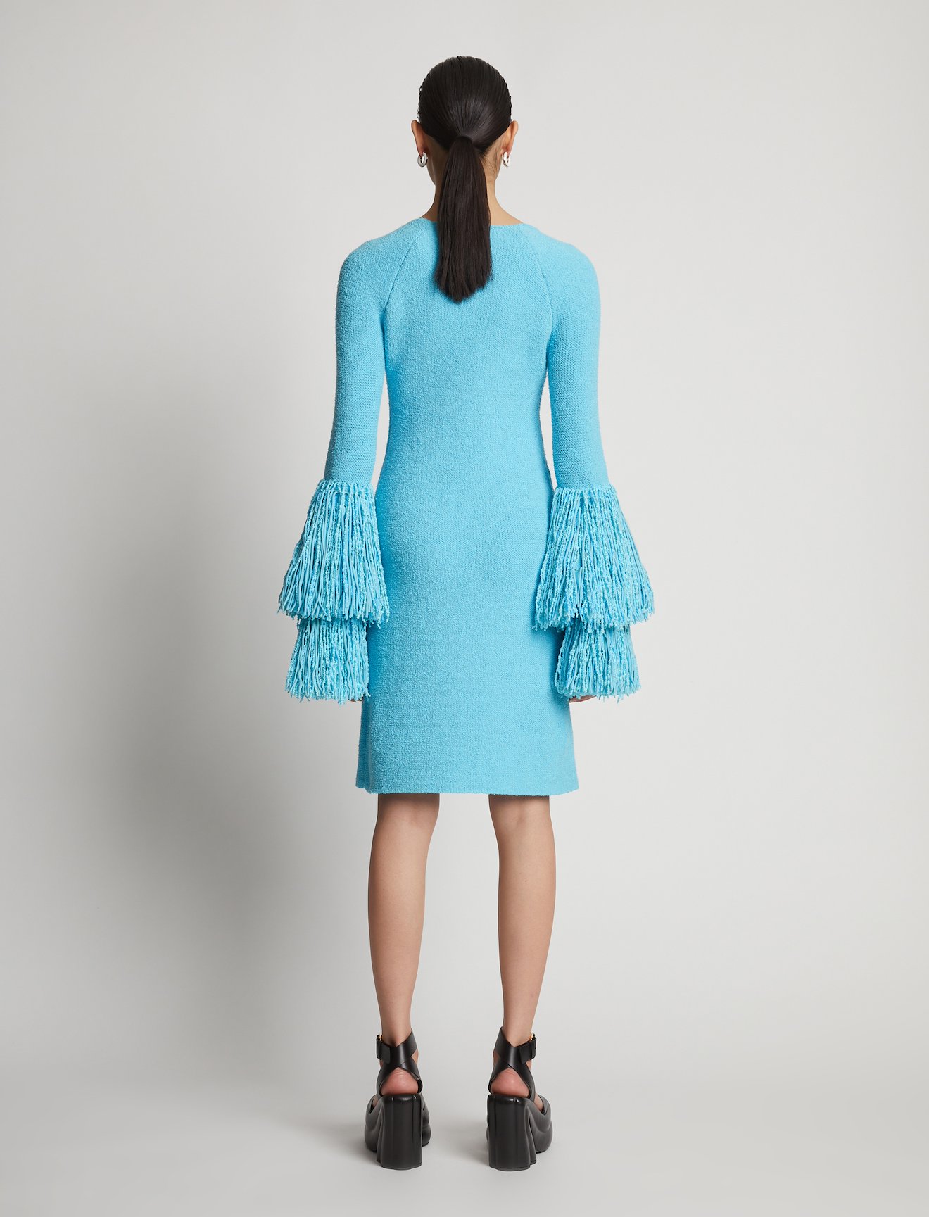 Fringe Boucle Dress #2