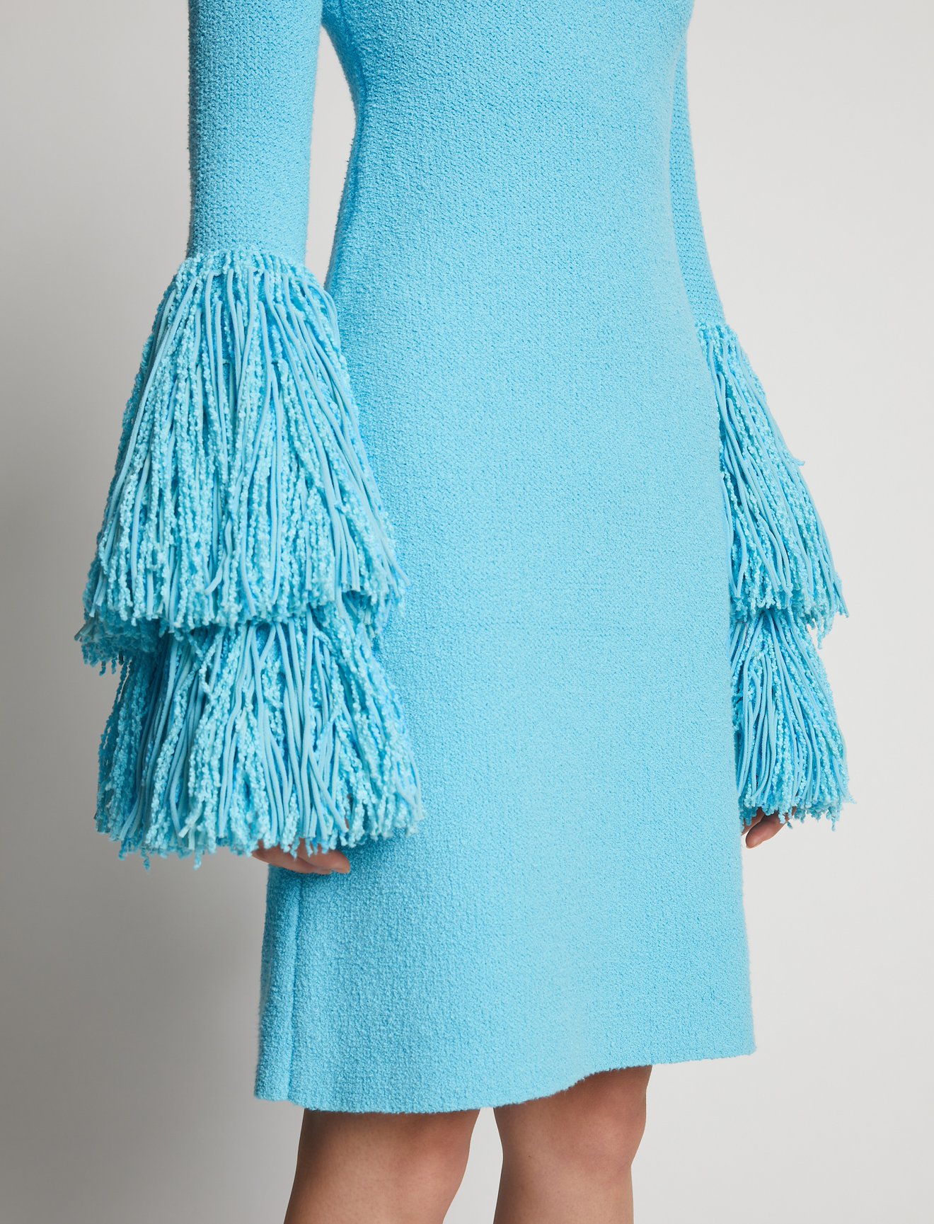 Fringe Boucle Dress #3