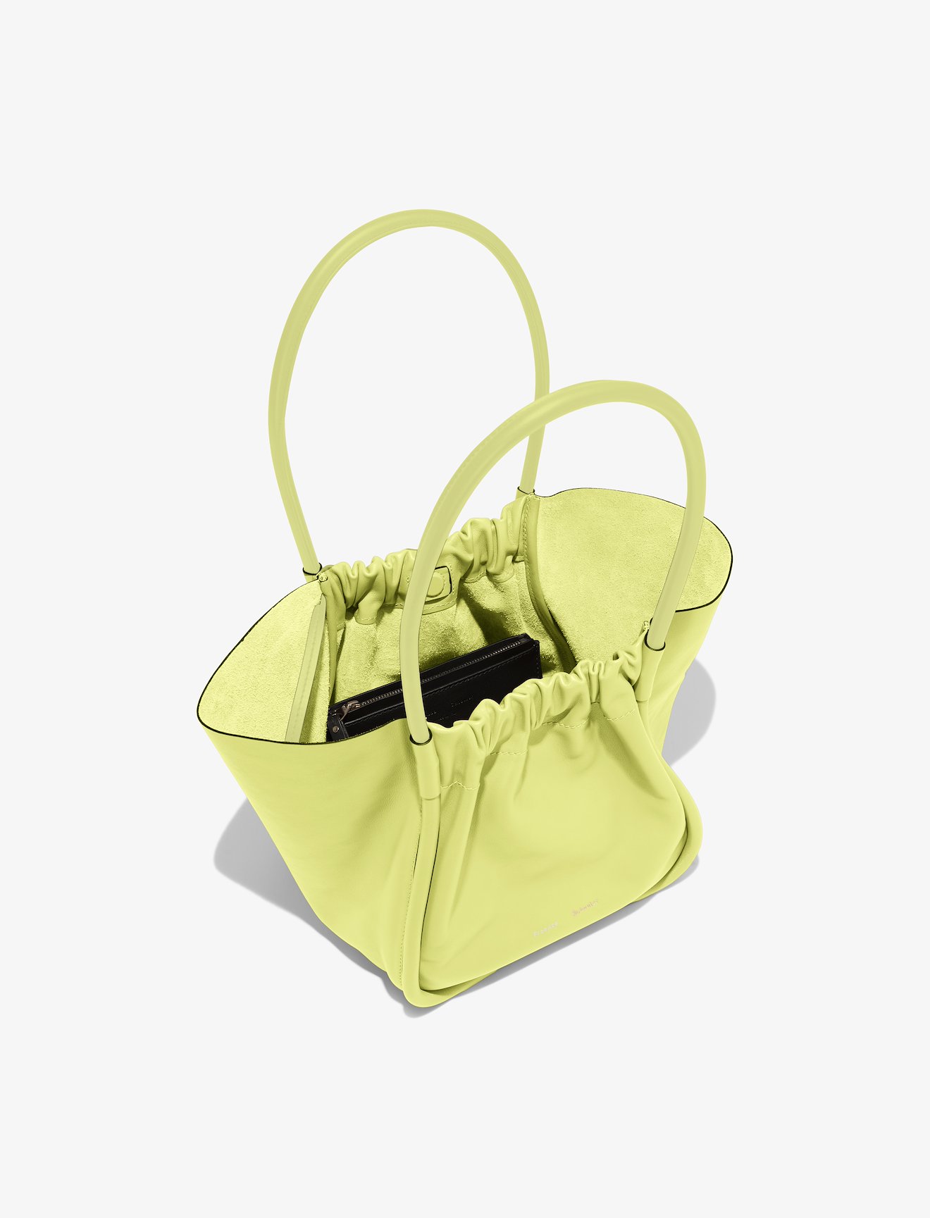 Large Ruched Tote #4