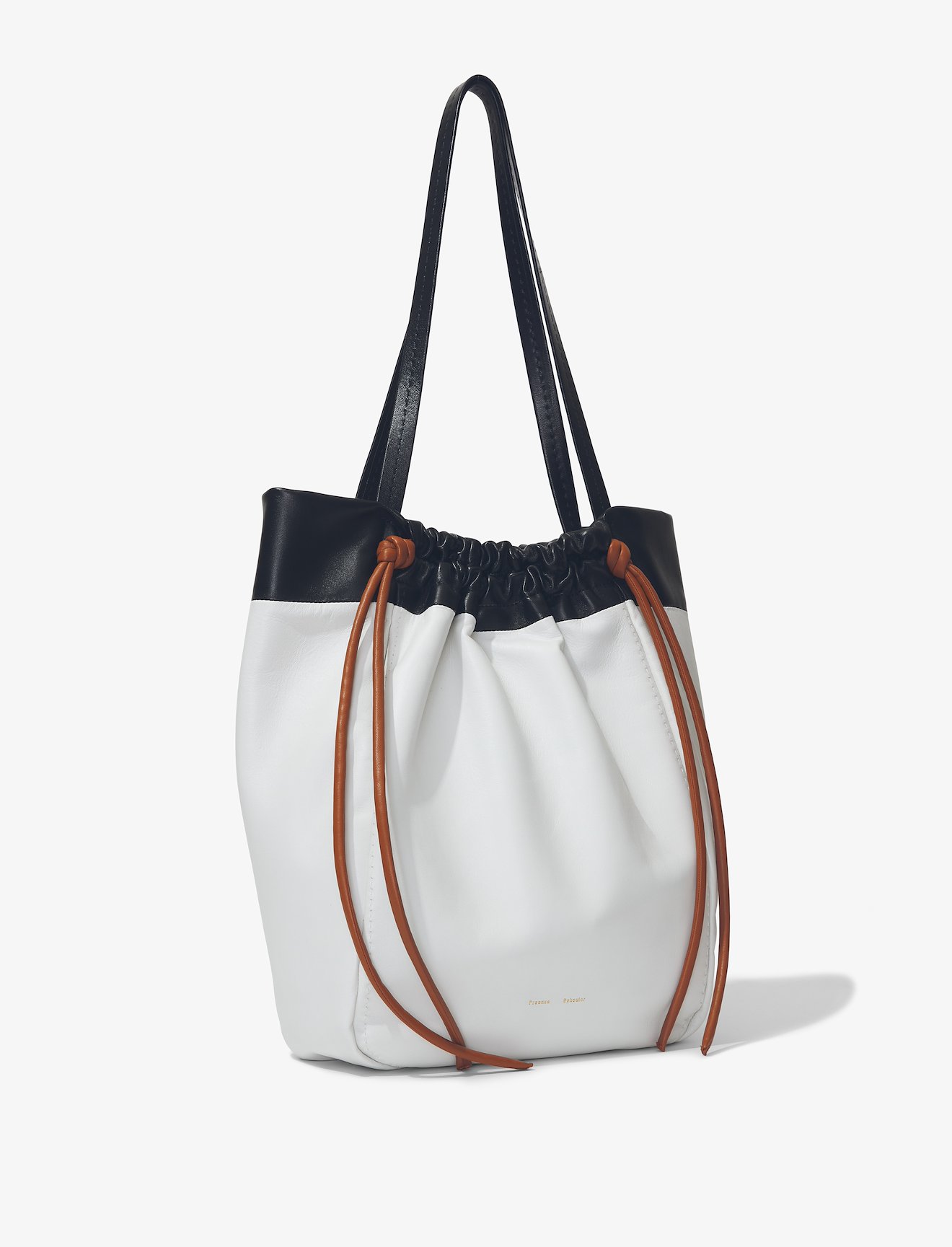 Color Block Drawstring Tote #1