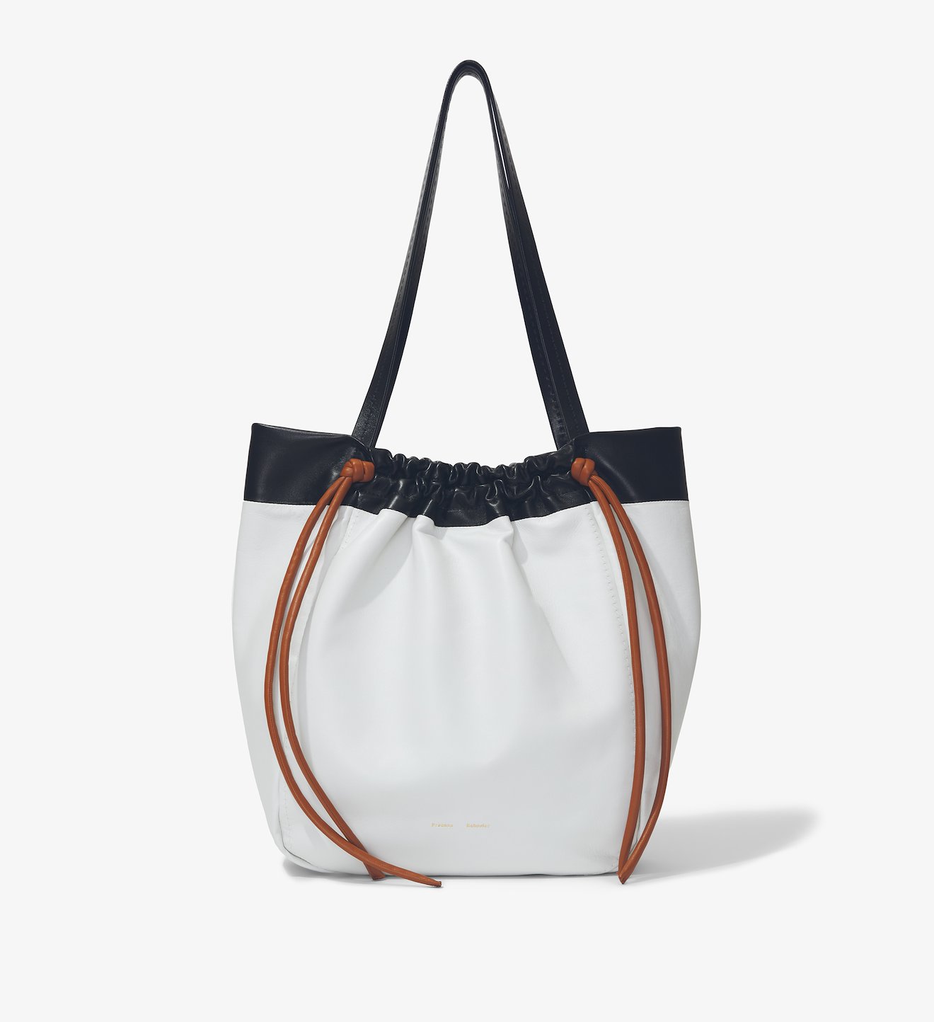 Color Block Drawstring Tote