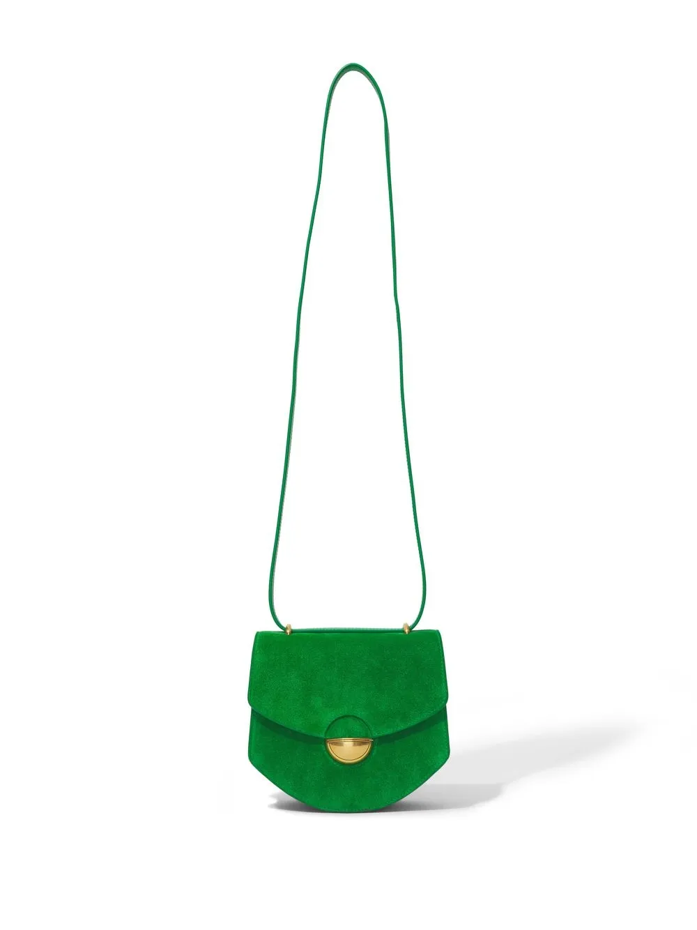 Proenza Schouler Mini Round Dia Suede Crossbody Bag Farfetch