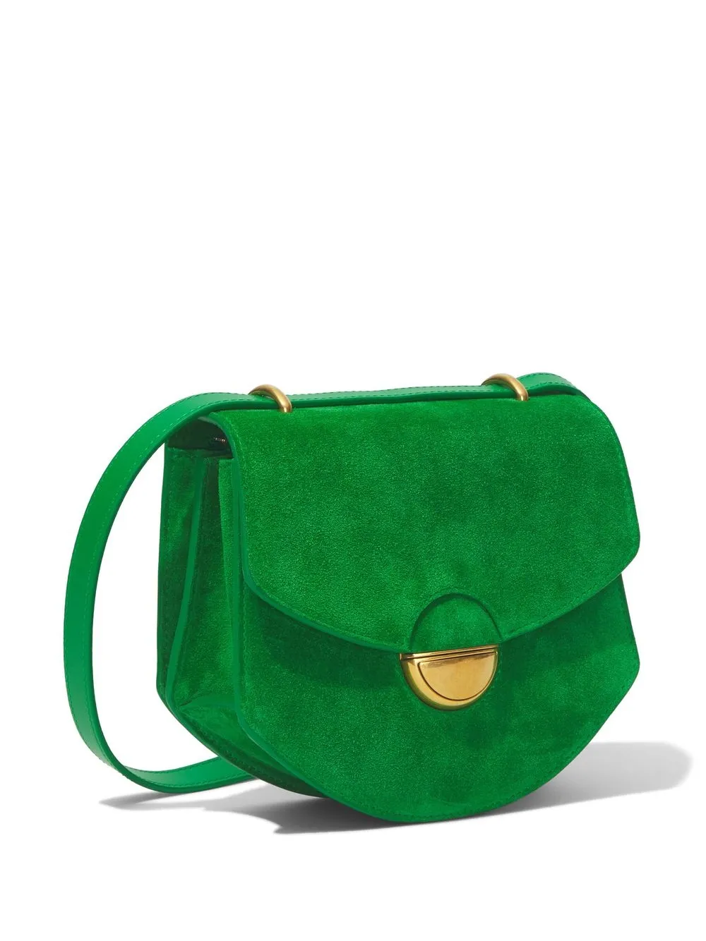 Proenza Schouler Mini Round Dia Suede Crossbody Bag Farfetch