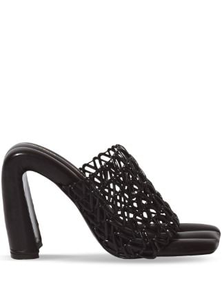 Proenza Schouler Arc 100mm Woven Mules Farfetch