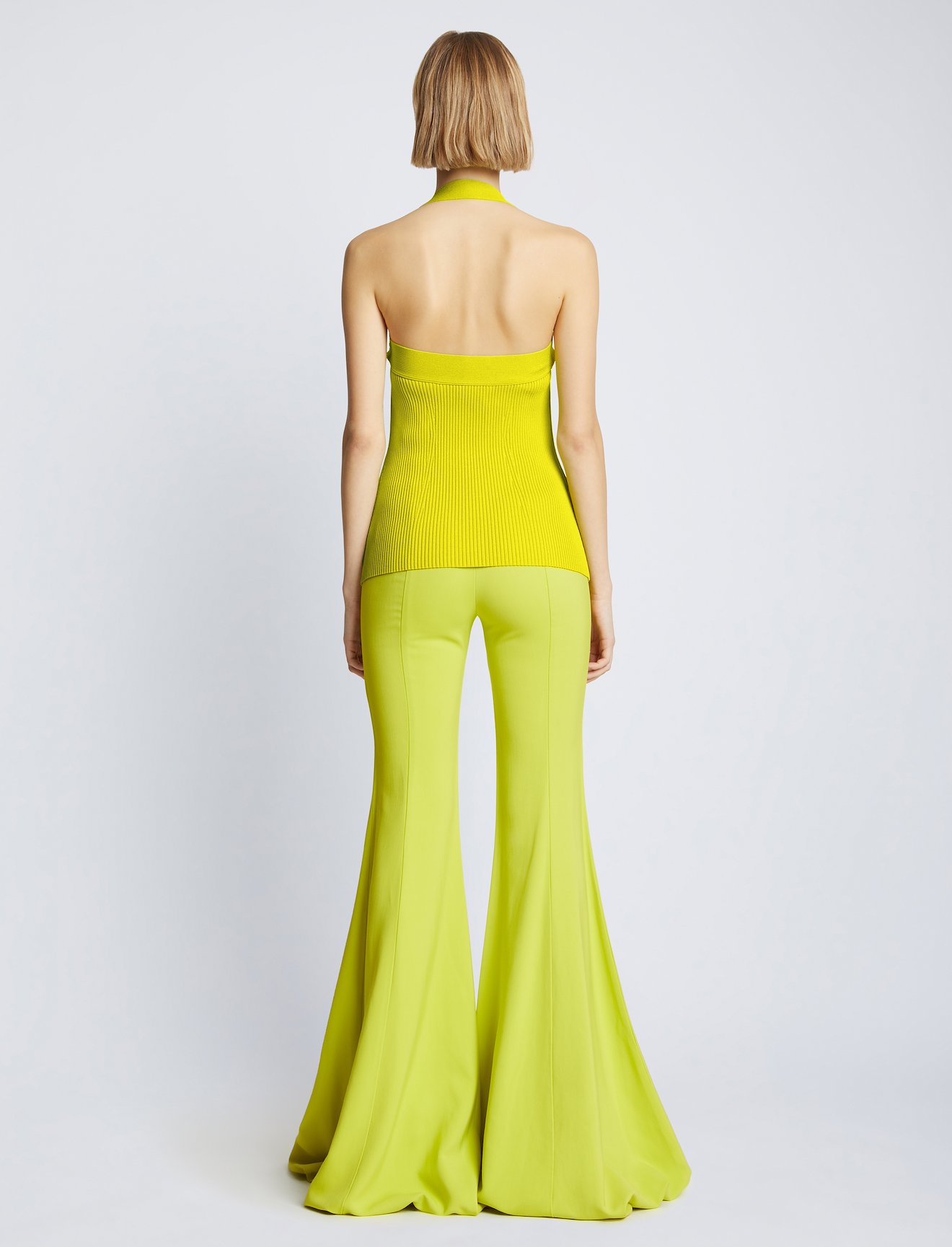Viscose Knit Halter Top #3
