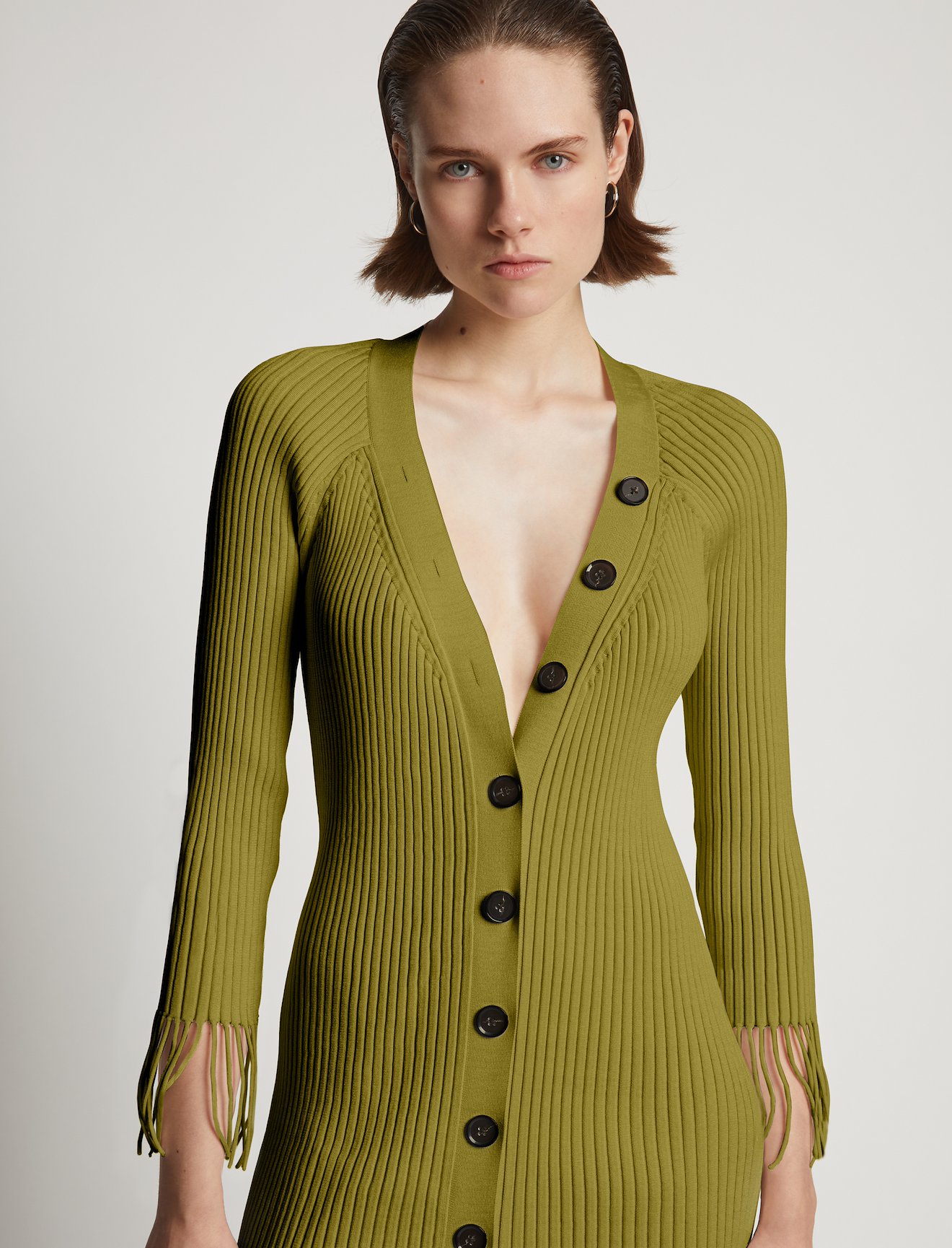 Viscose Rib Knit Dress #3