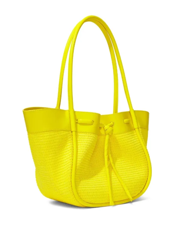 Bright yellow outlet bag