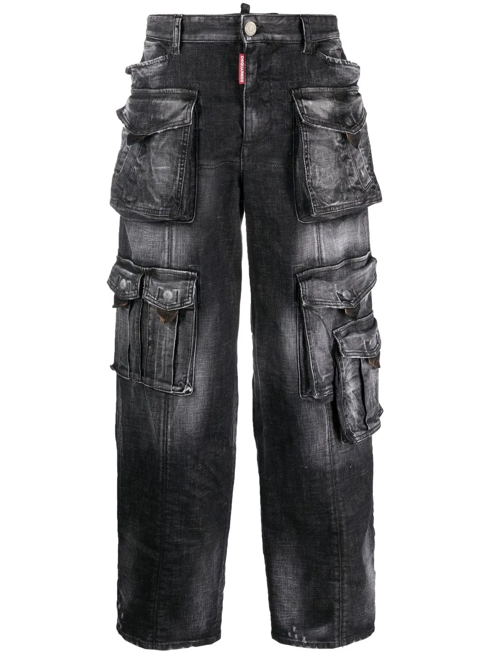 

Dsquared2 wide-leg jeans - Black
