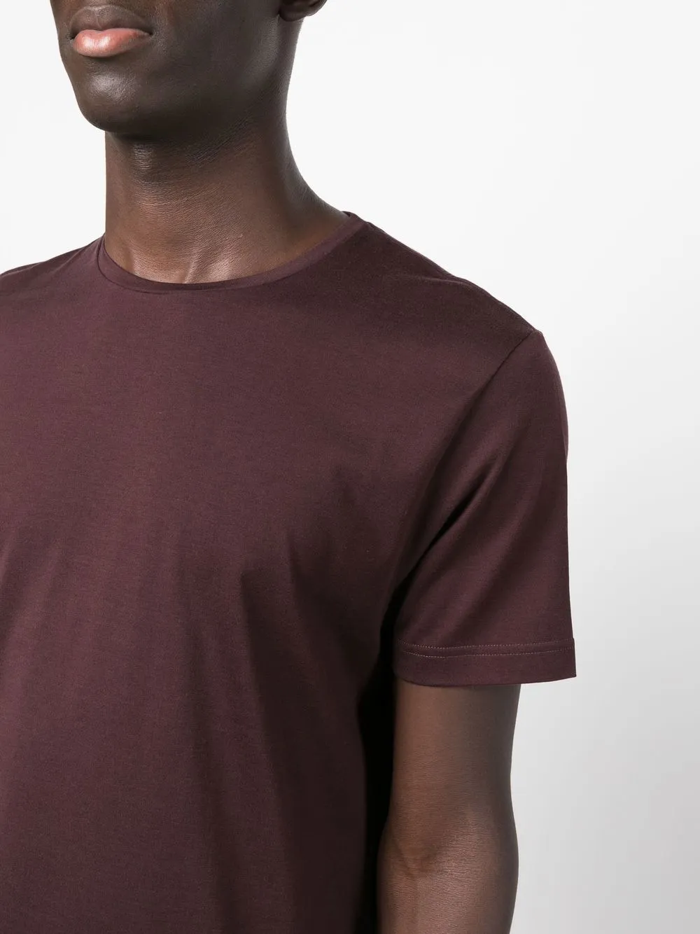 Loro Piana shortsleeve silkcotton Tshirt Farfetch