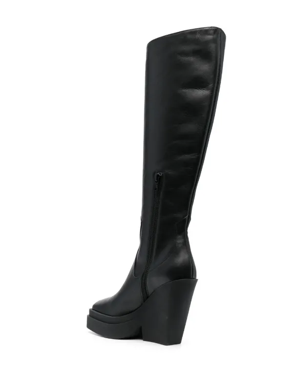 Madden girl stomp discount platform wedge boots