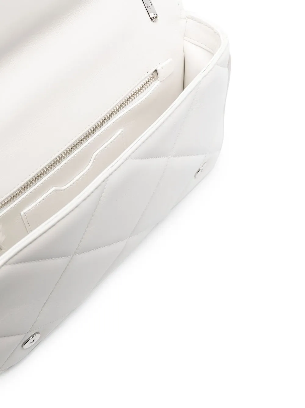 Dolce & Gabbana White Logo Plaque Crossbody Shoulder Borse Men Bag