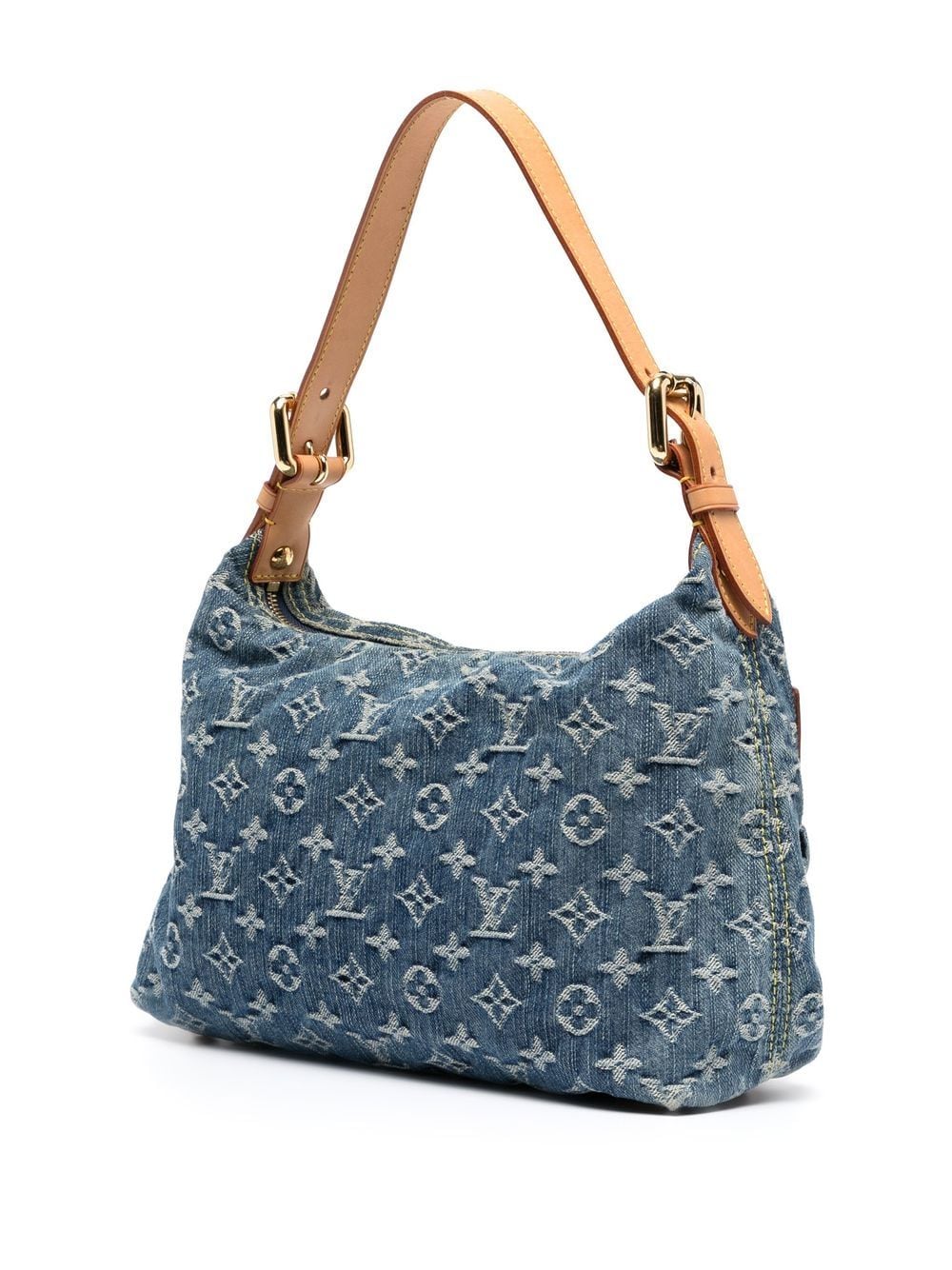 Louis Vuitton Monogram Denim Baggy GM Shoulder Bag (SHF-21643) – LuxeDH