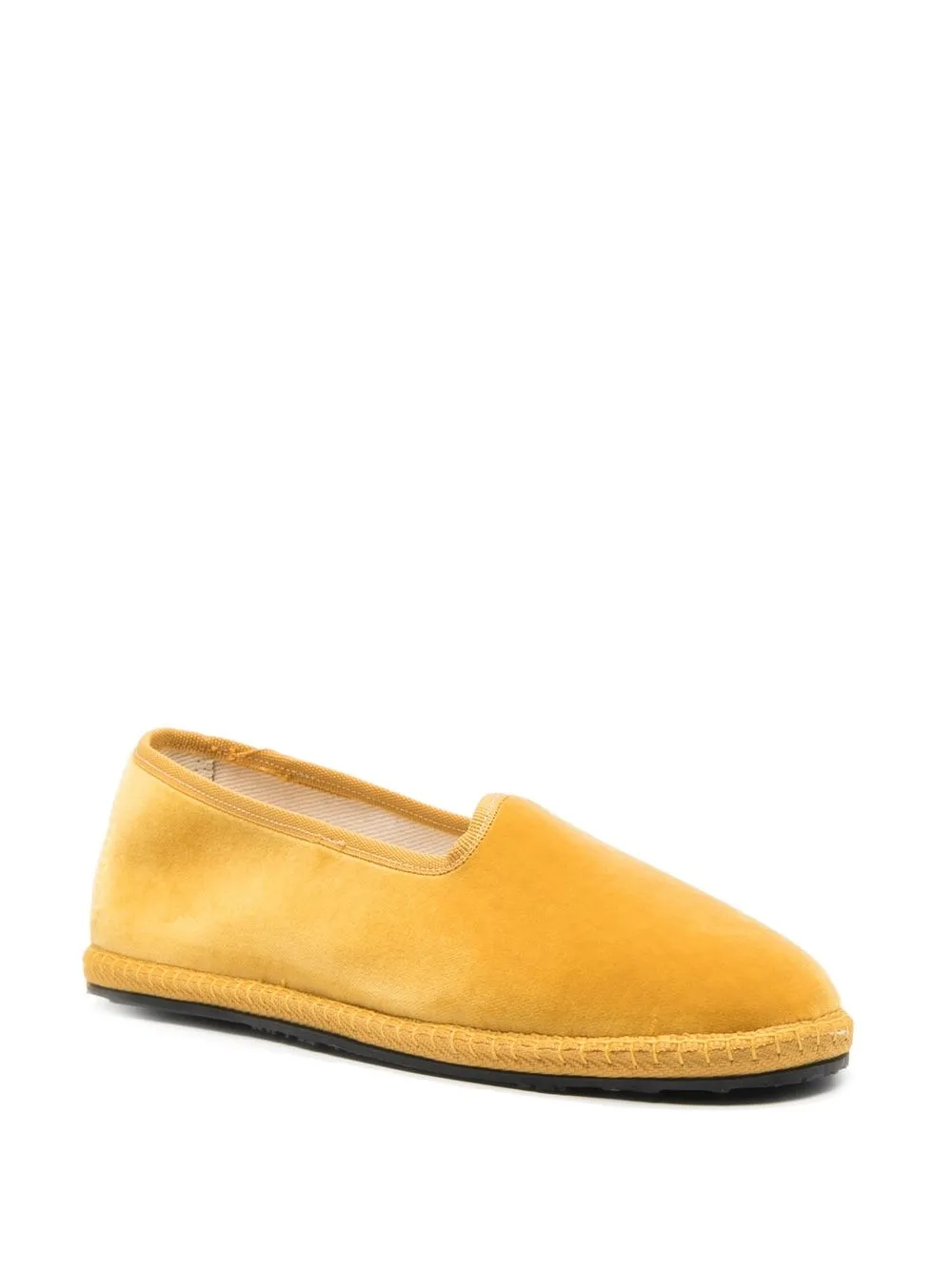 Shop Scarosso Valentina Slip-on Slippers In Gelb