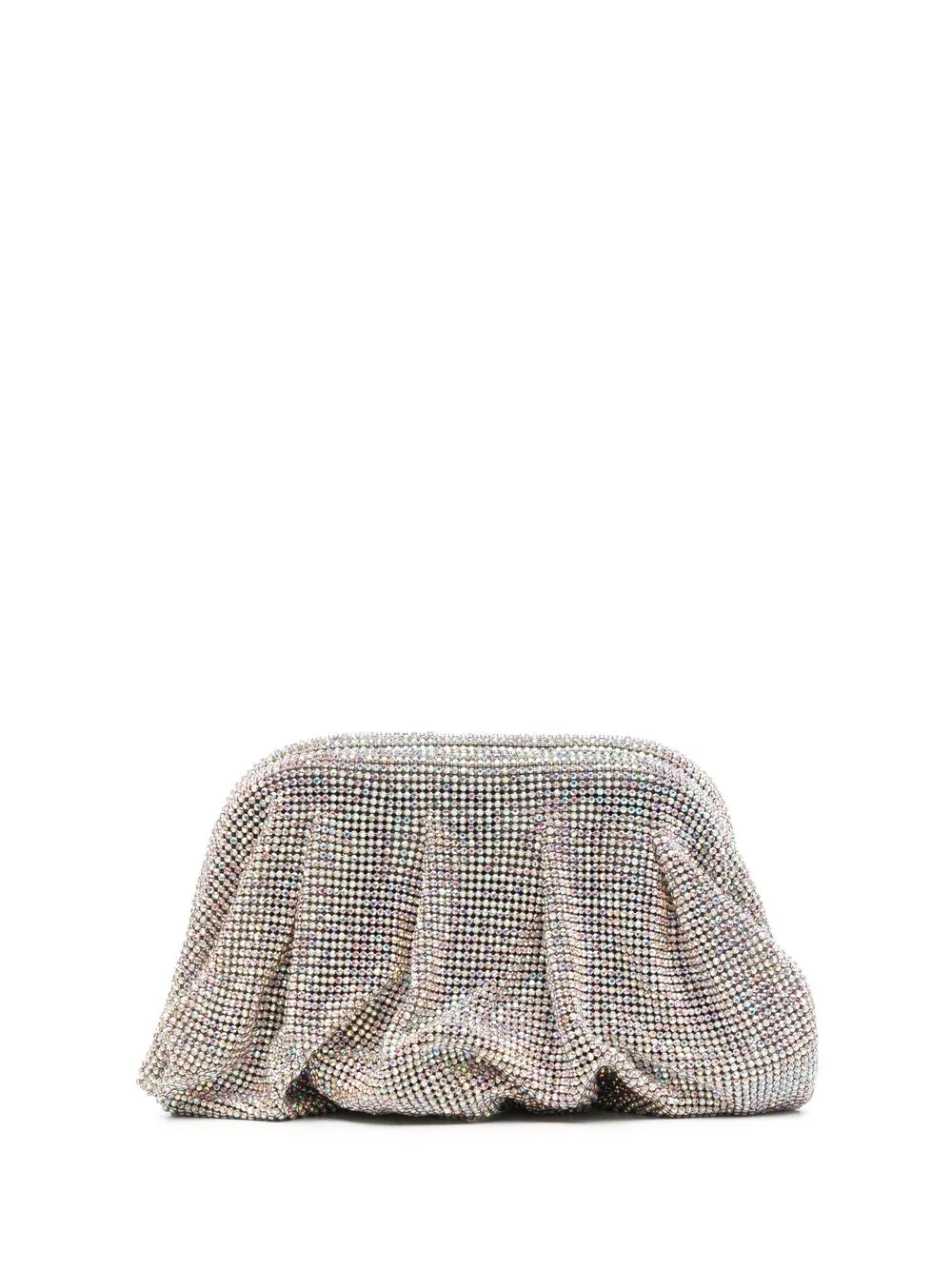 

Benedetta Bruzziches bolsa de mano con detalles de cristal - Gris