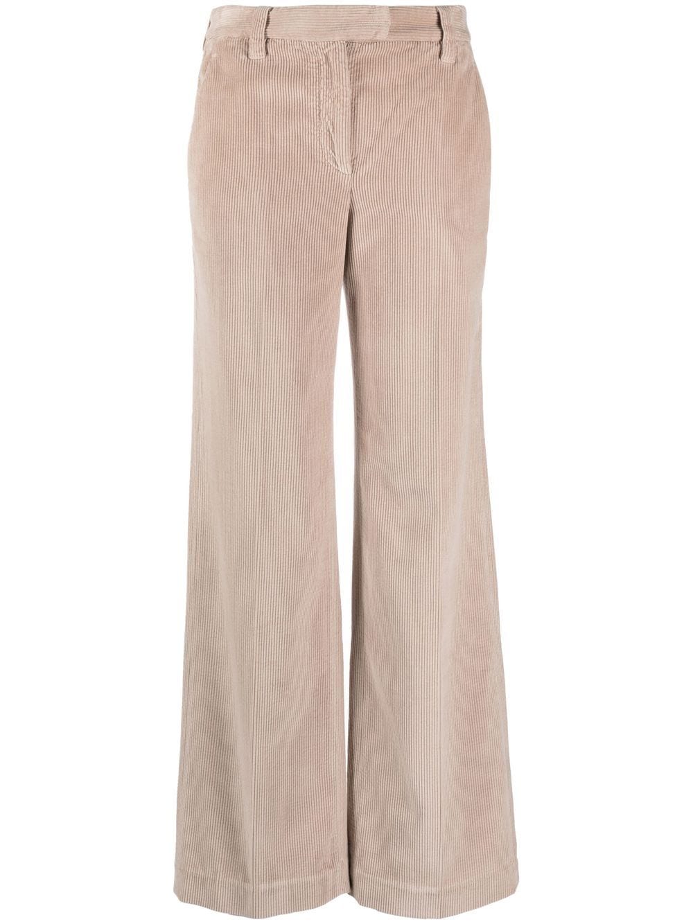 

Brunello Cucinelli pantalones de pana acampanados - Neutro