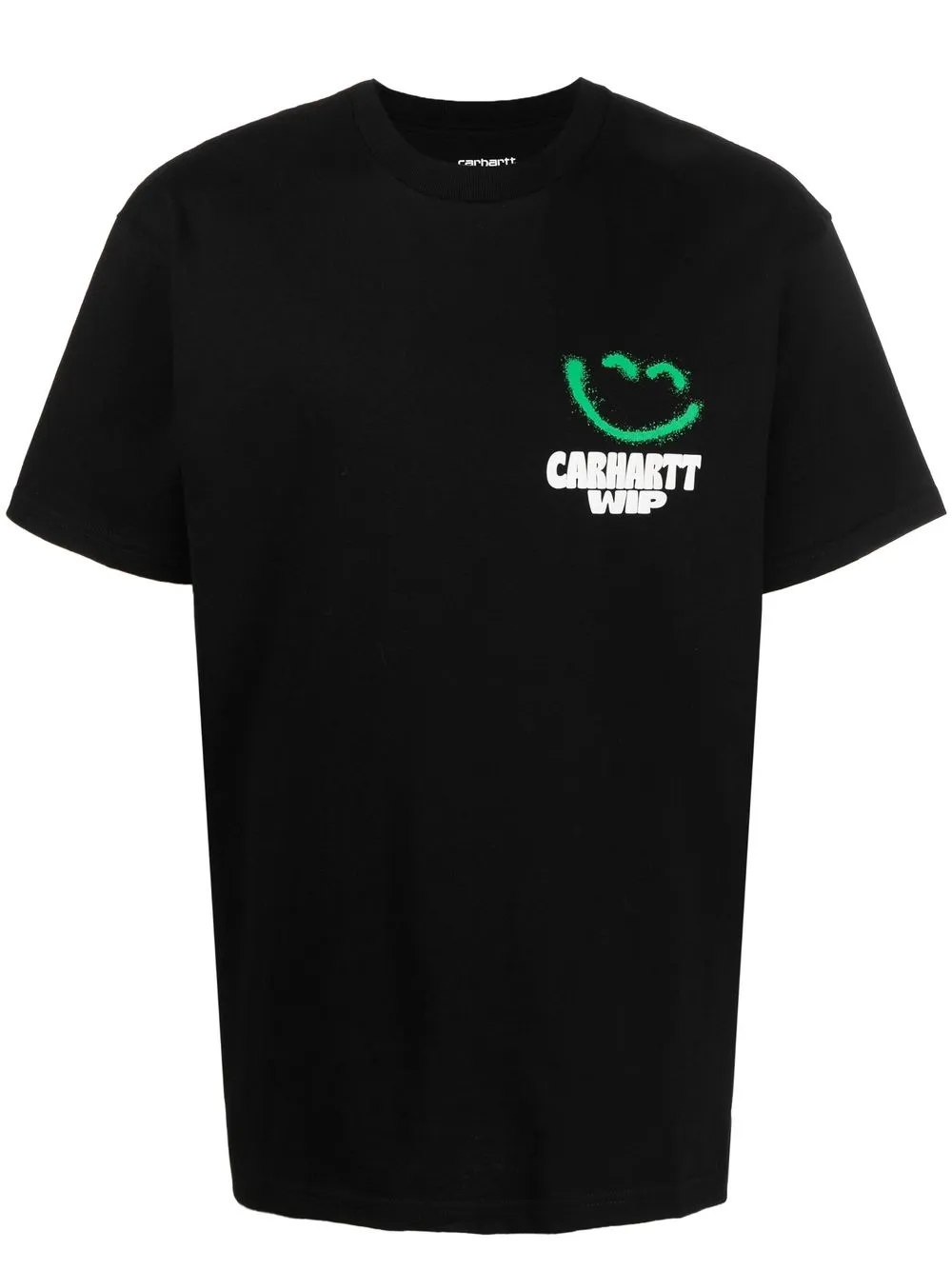 

Carhartt WIP logo-print organic cotton T-shirt - Black