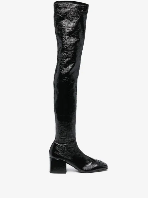 Courrèges lårhøje 70mm støvler