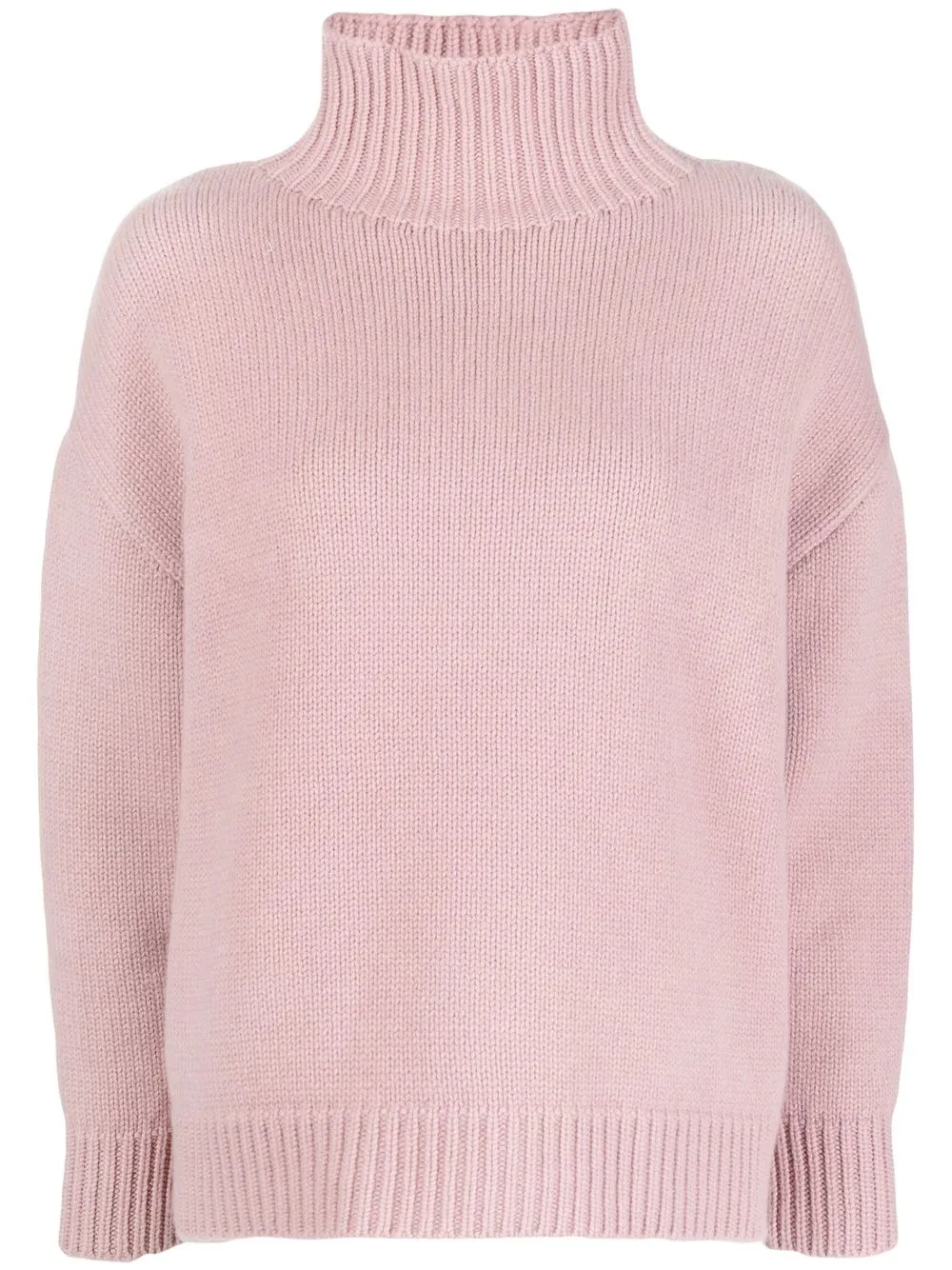 

VII Victor Wang roll-neck knit jumper - Pink