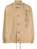 Incotex graphic-print shirt jacket - Neutrals