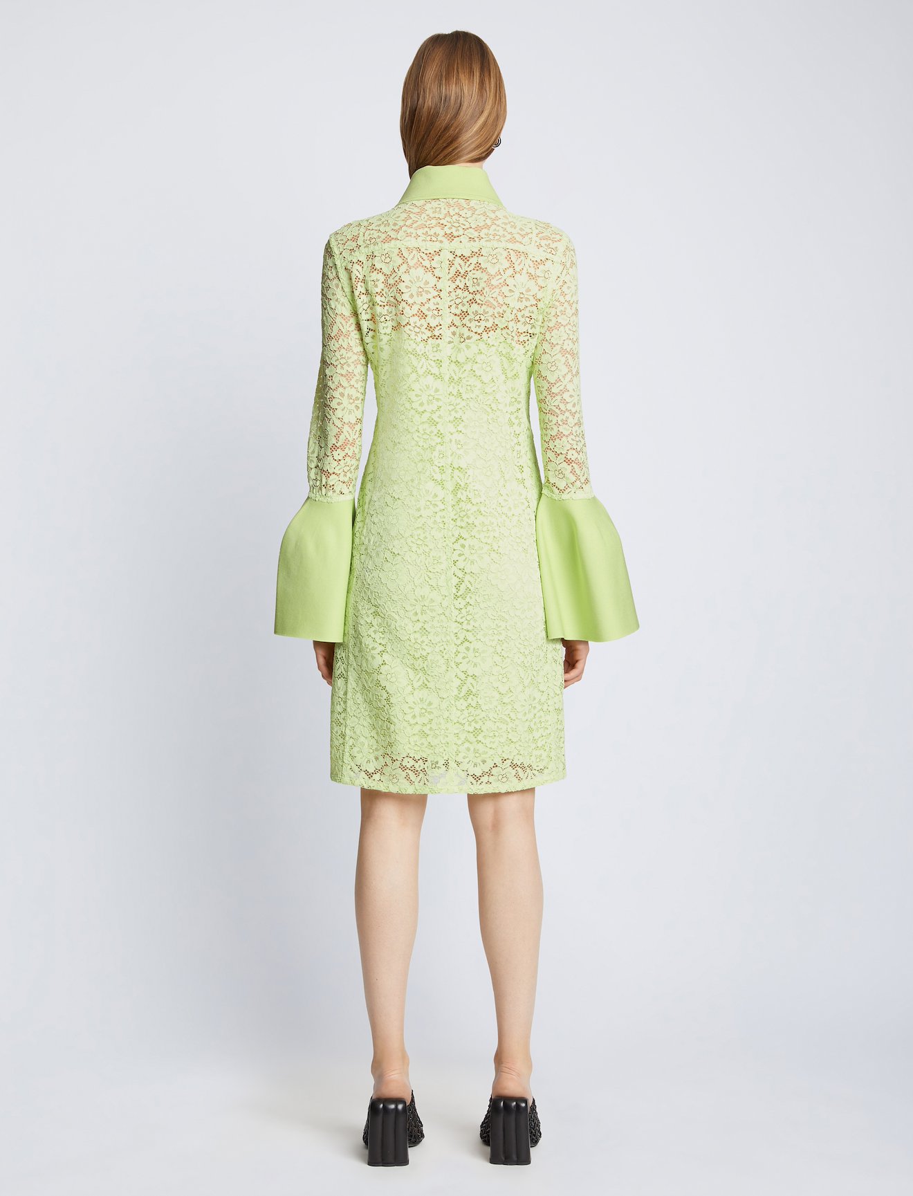 Stretch Lace Shirt Dress #2
