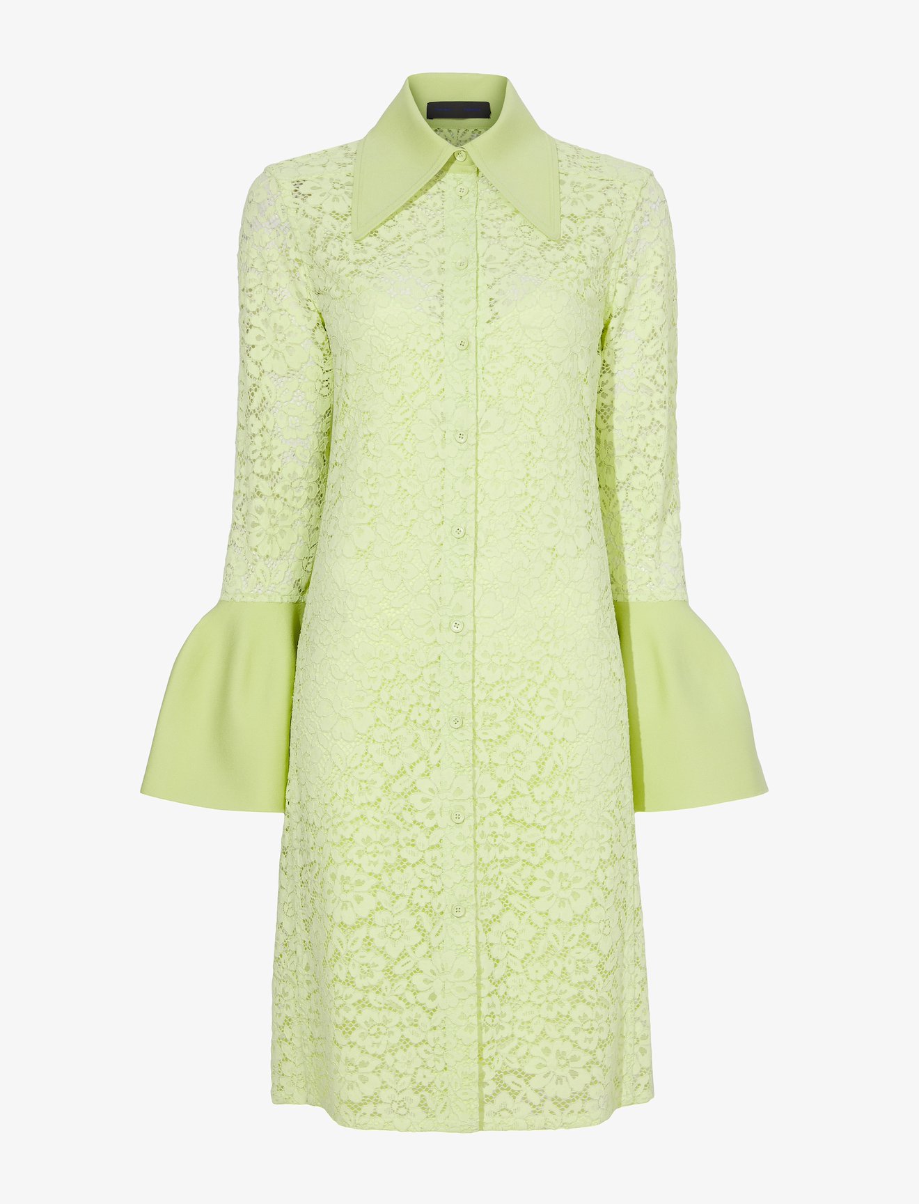 Stretch Lace Shirt Dress #4