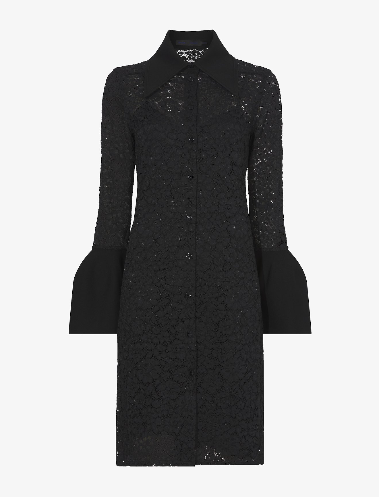 Stretch Lace Shirt Dress #4