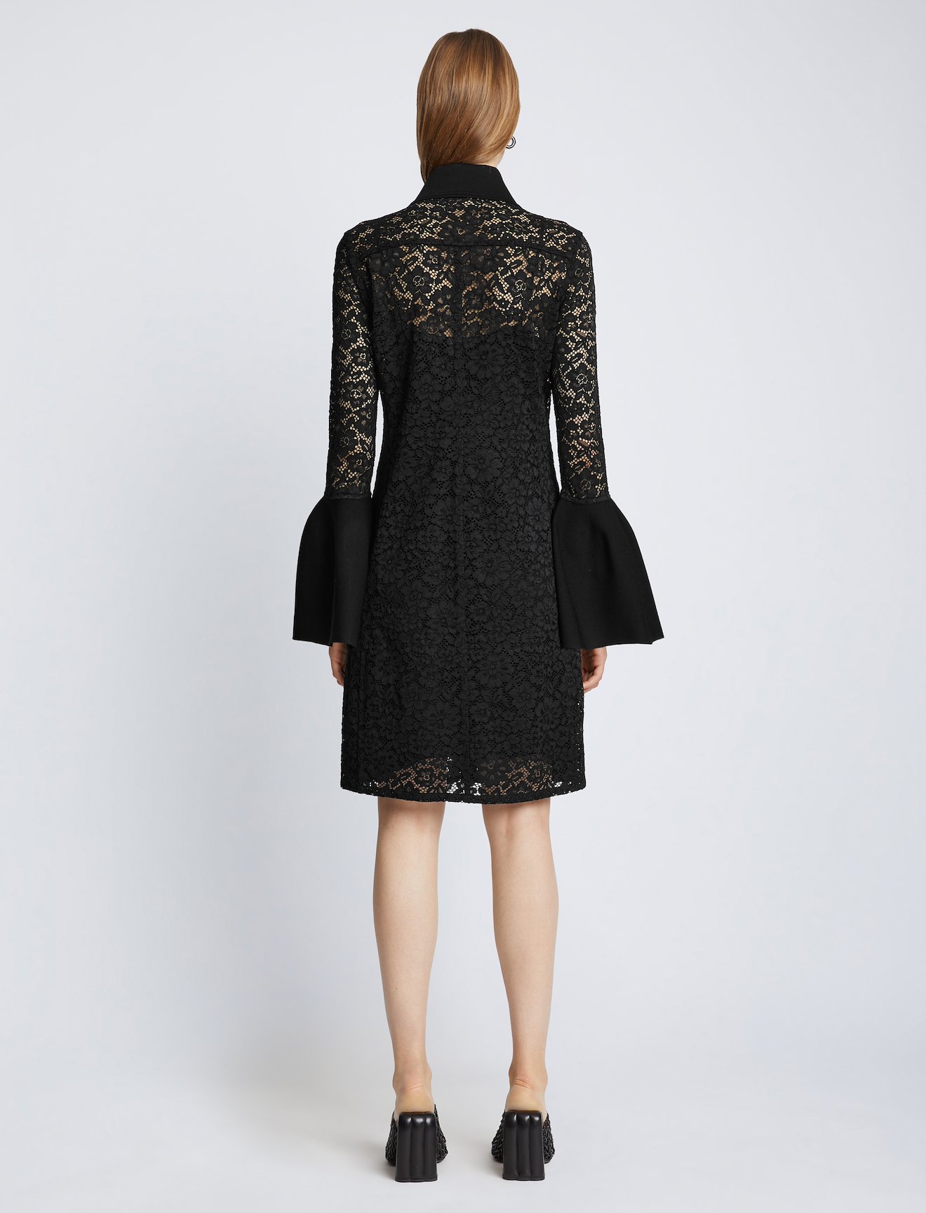 Stretch Lace Shirt Dress #2