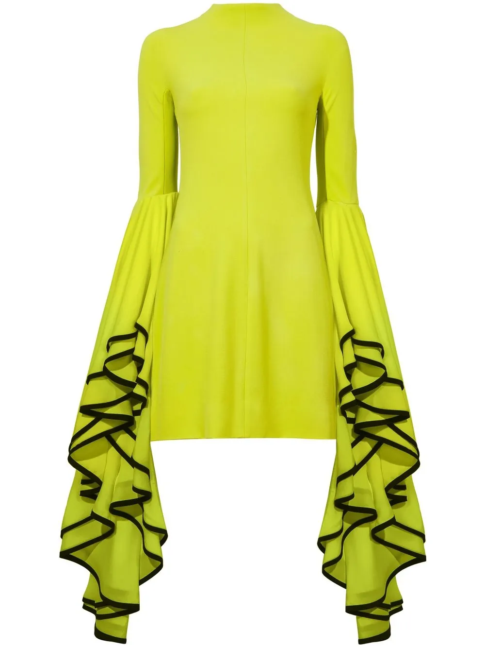 

Proenza Schouler ruffled-sleeves mini dress - Green