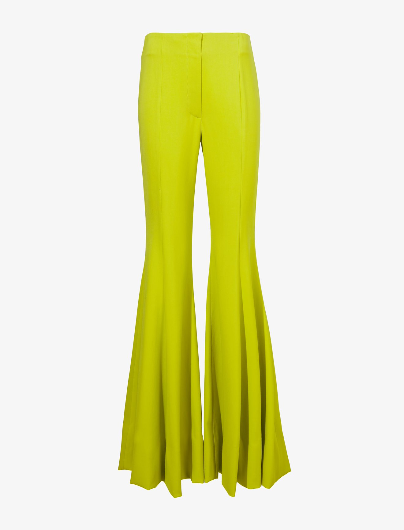 Viscose Suiting Flared Pants #4