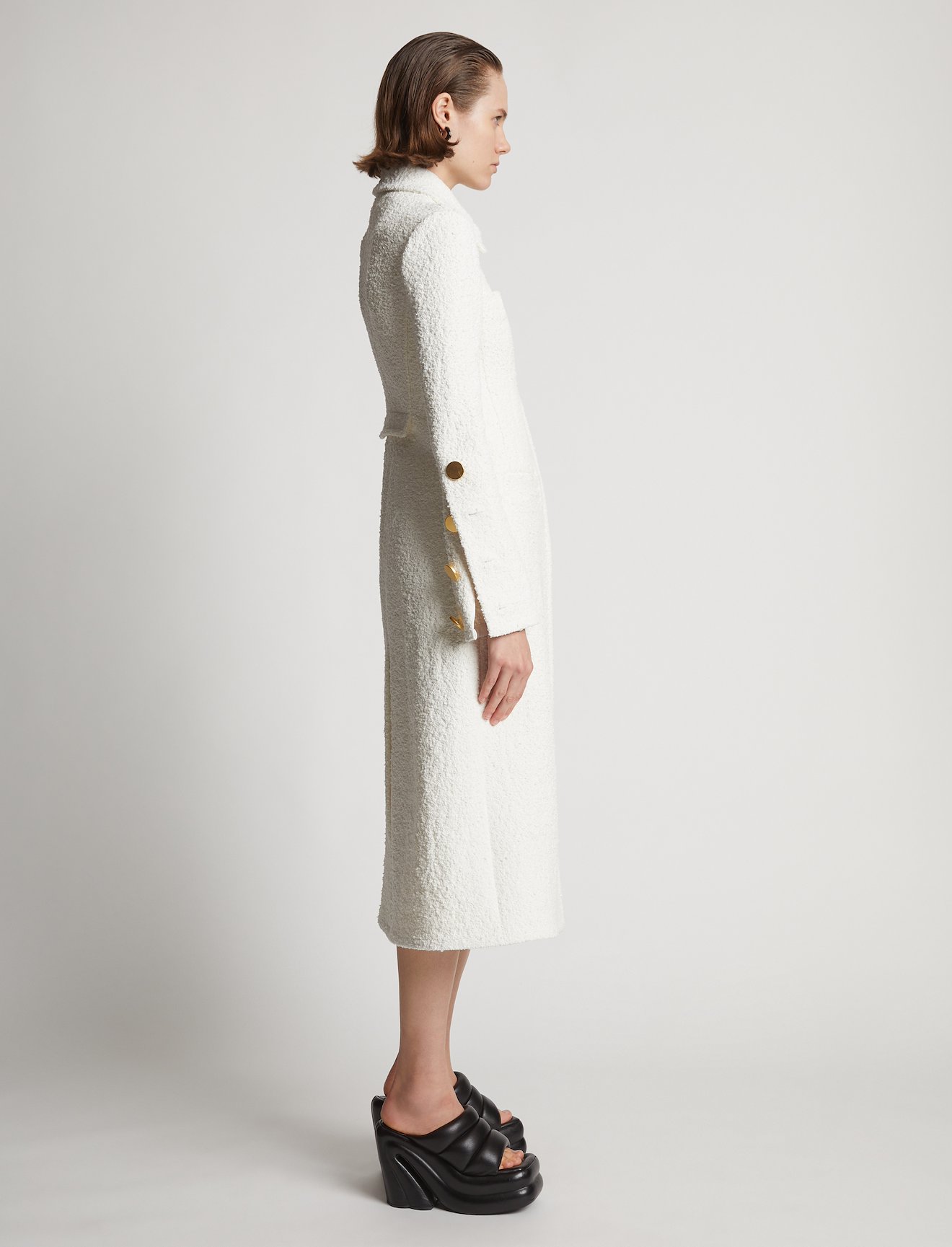 Boucle Tweed Coat #1