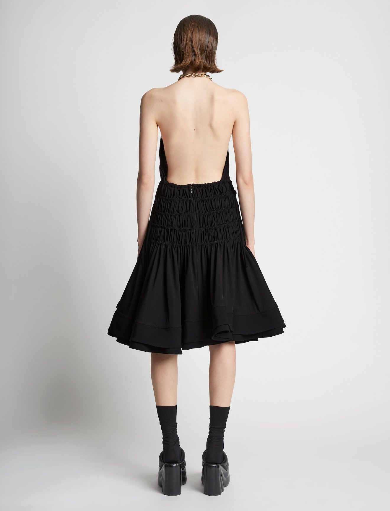 Stretch Nylon Ruched Dress #2
