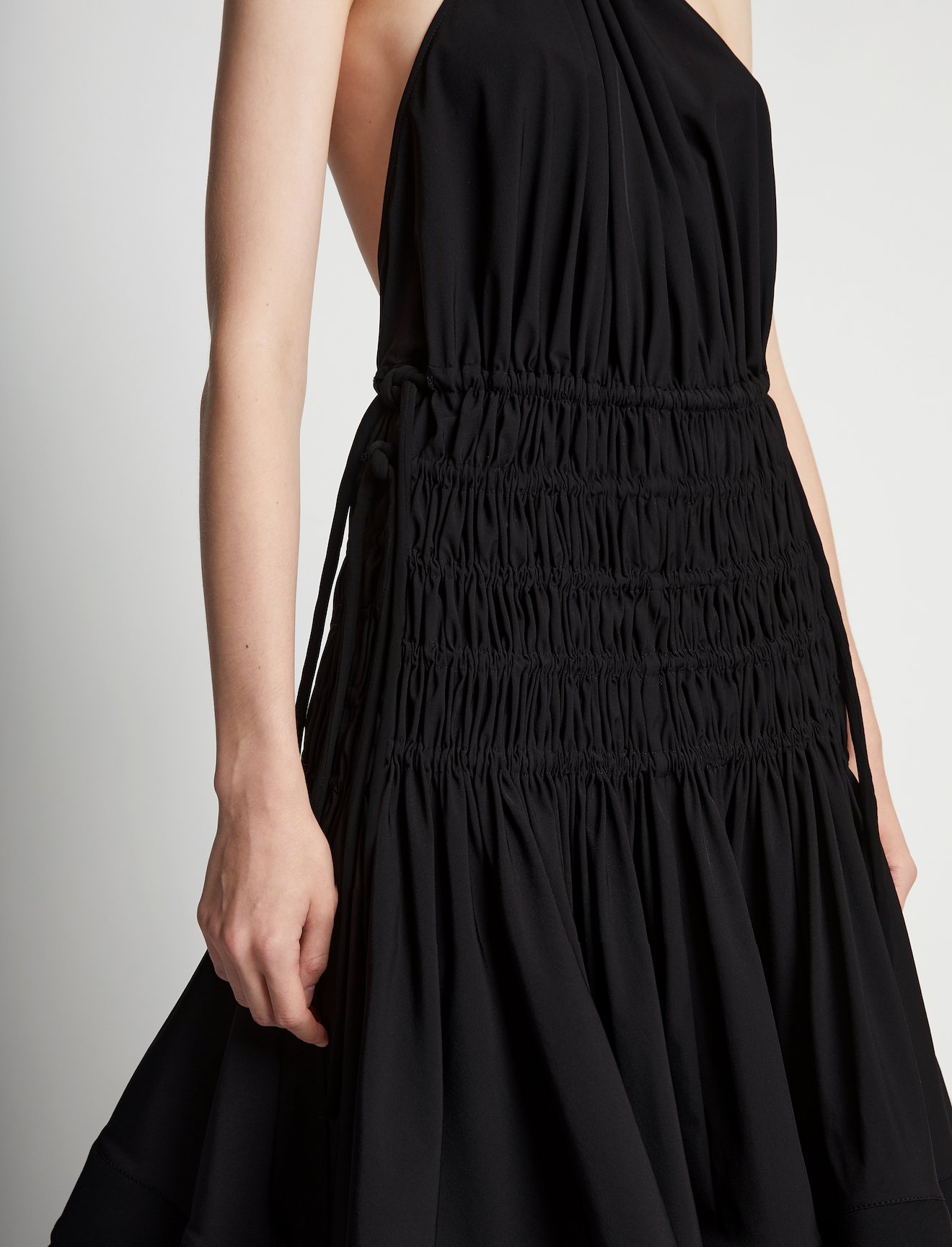 Stretch Nylon Ruched Dress #3