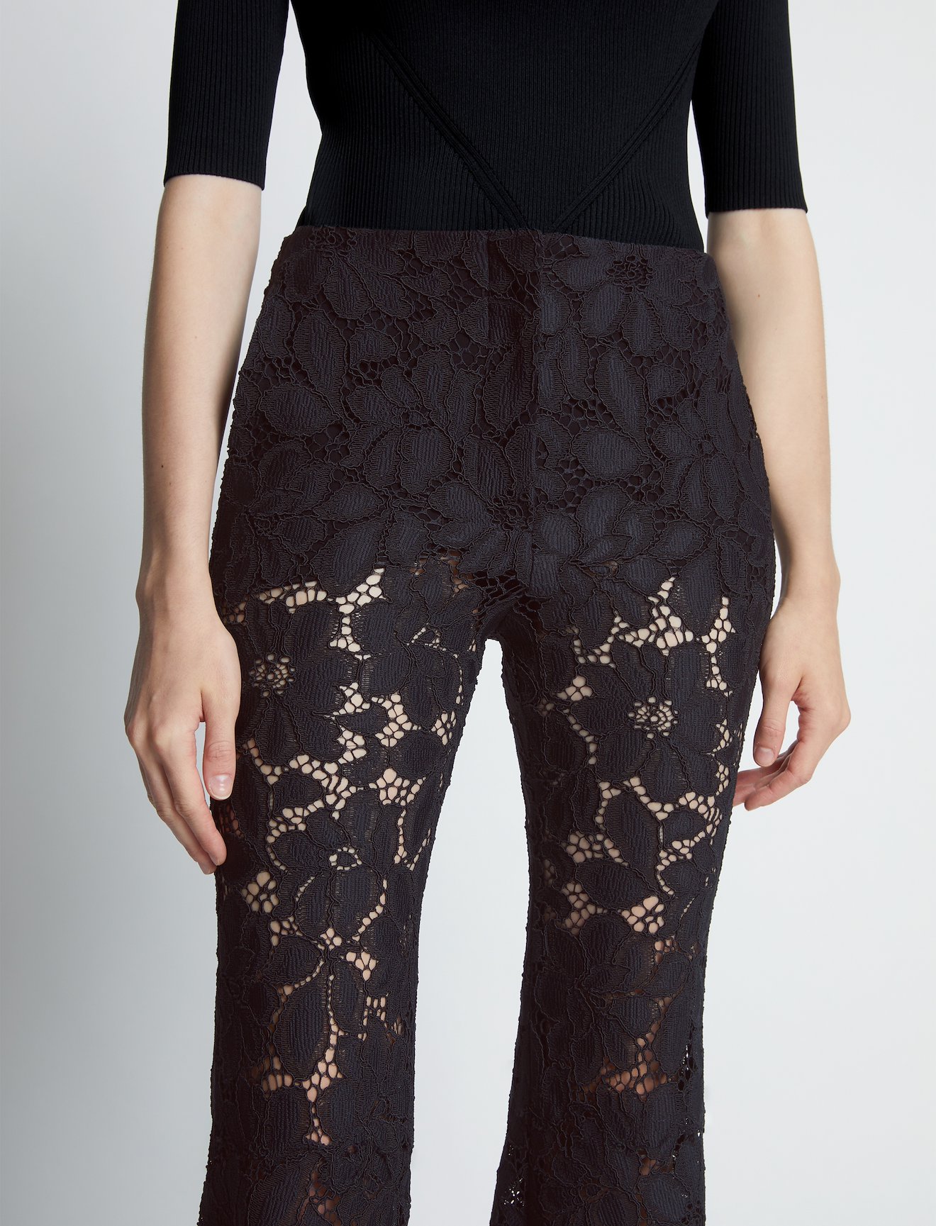 Lace Flared Pants #3
