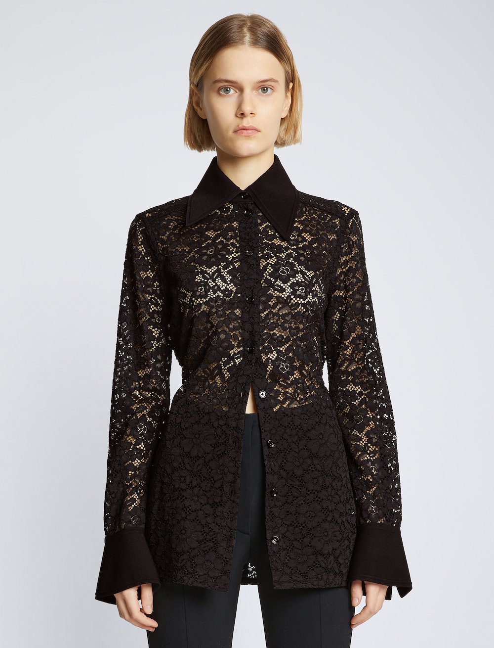 Stretch Lace Shirt