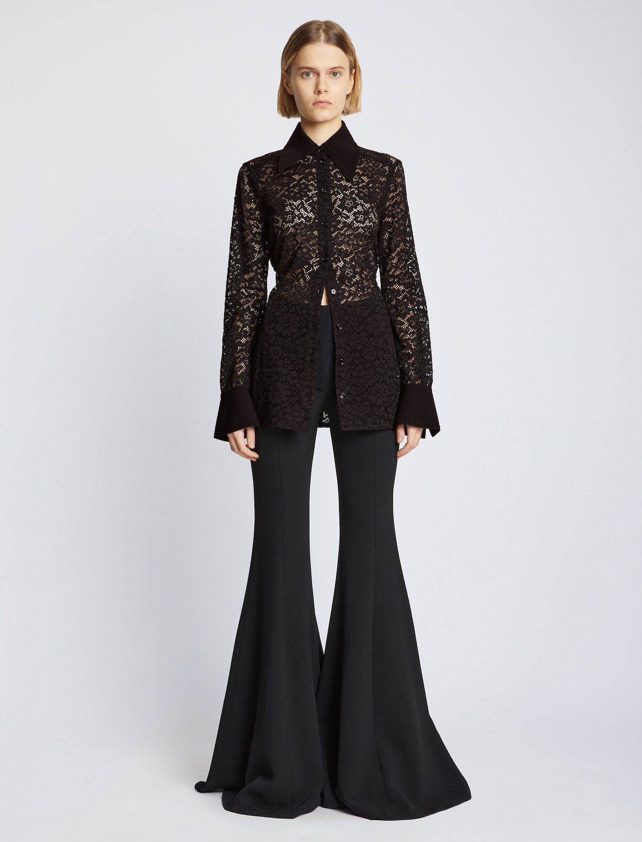 Stretch Lace Shirt #1