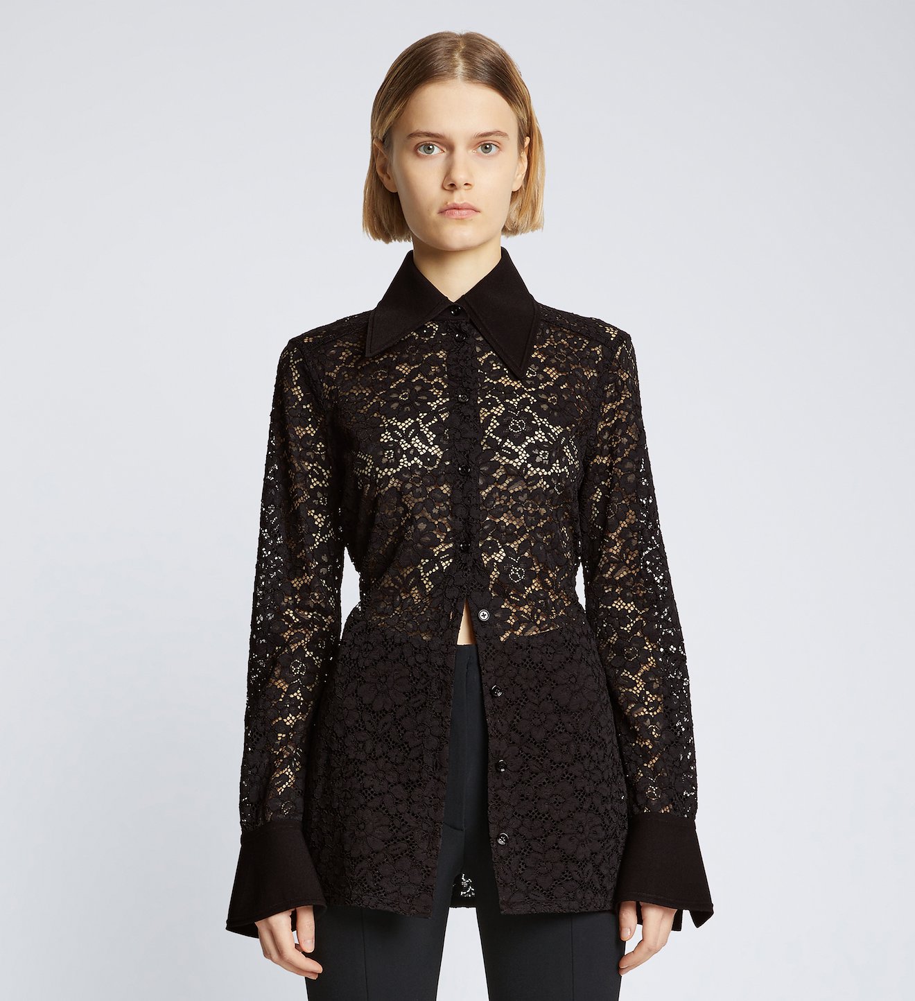 Stretch Lace Shirt