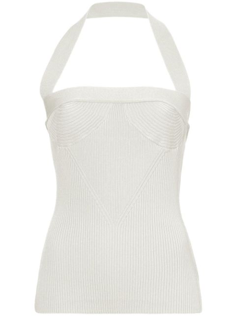 Proenza Schouler ribbed-knit halterneck knitted top Women