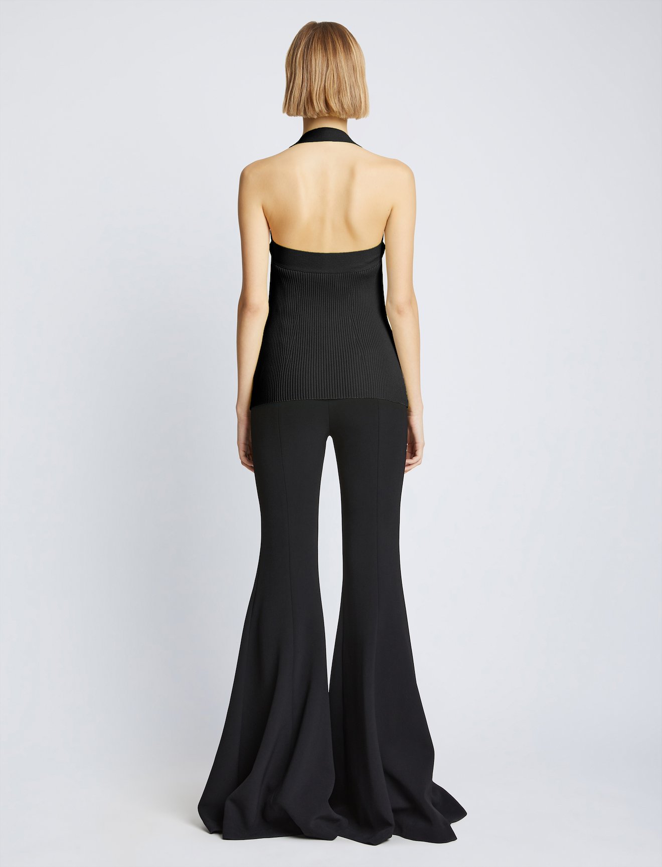 Viscose Knit Halter Top #3