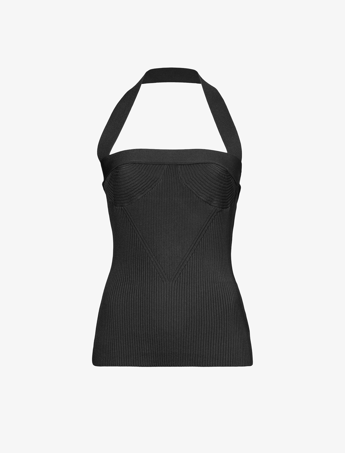Viscose Knit Halter Top #5